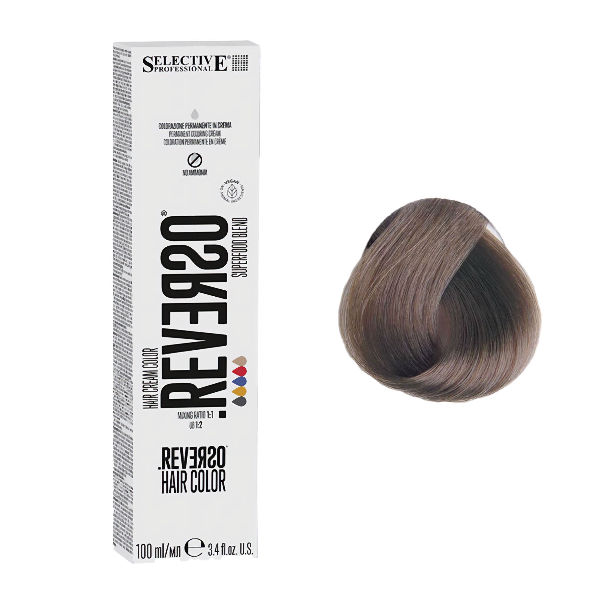 Selective Professional - Reverso Hair Cream Colour Beige Series 100ml
