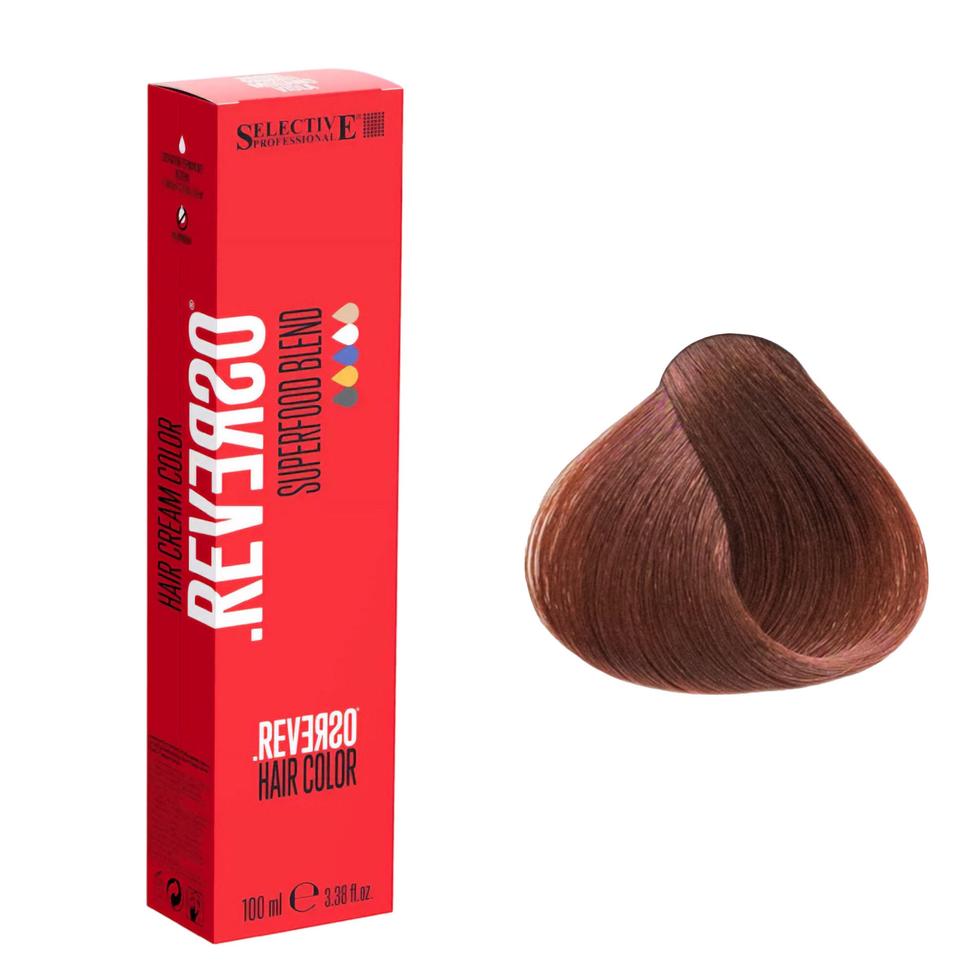 Selective Professional - Reverso Hair Cream Colour Copper Series 100ml