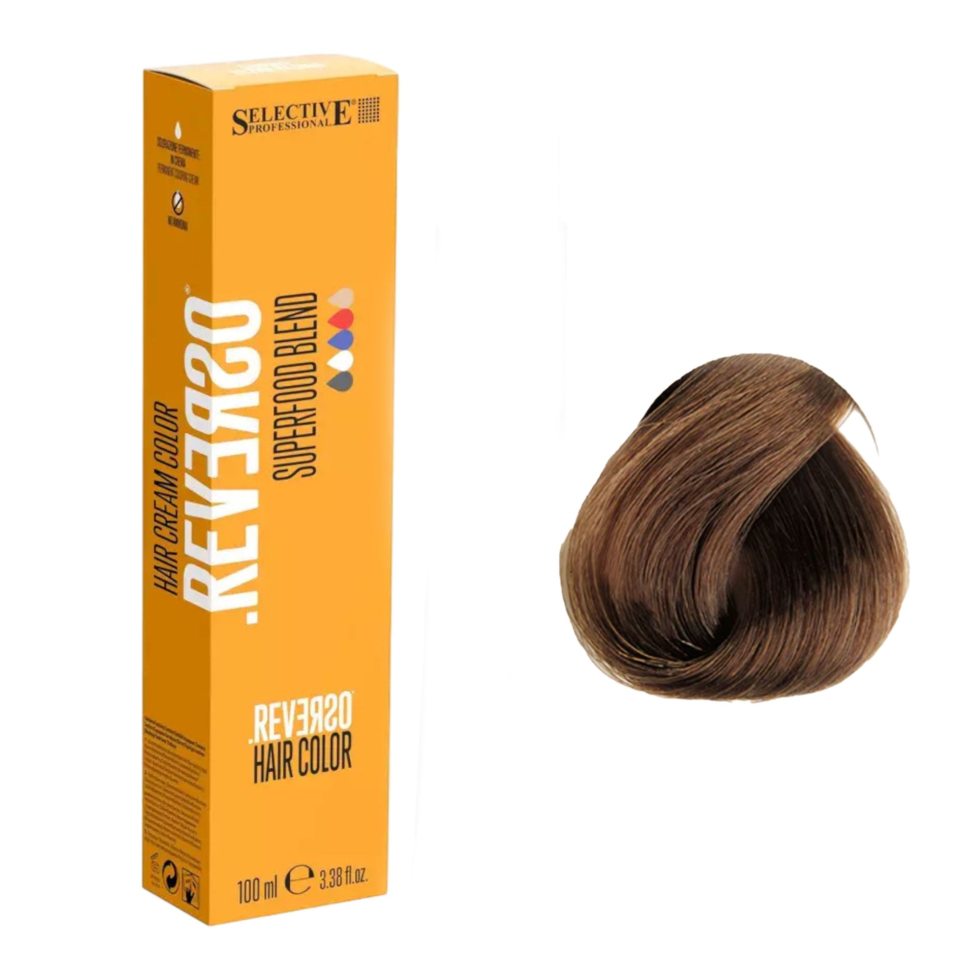 Selective Professional - Reverso Hair Cream Colour Golden Series 100ml