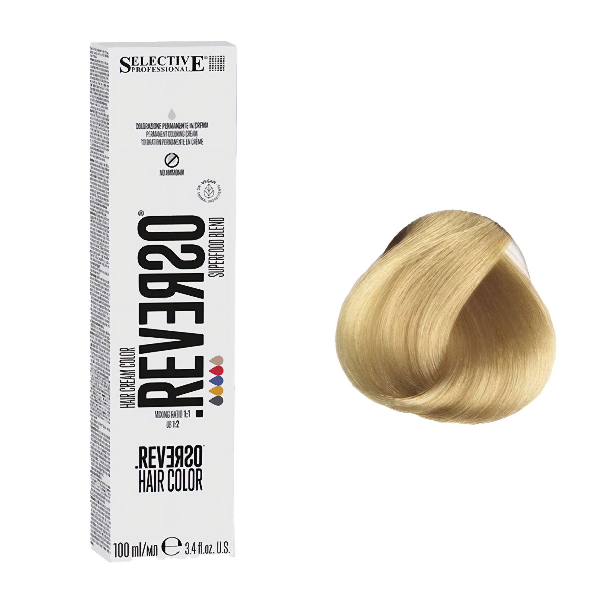 Selective Professional - Reverso Hair Cream Colour Hi Lift Blonde Series 100ml