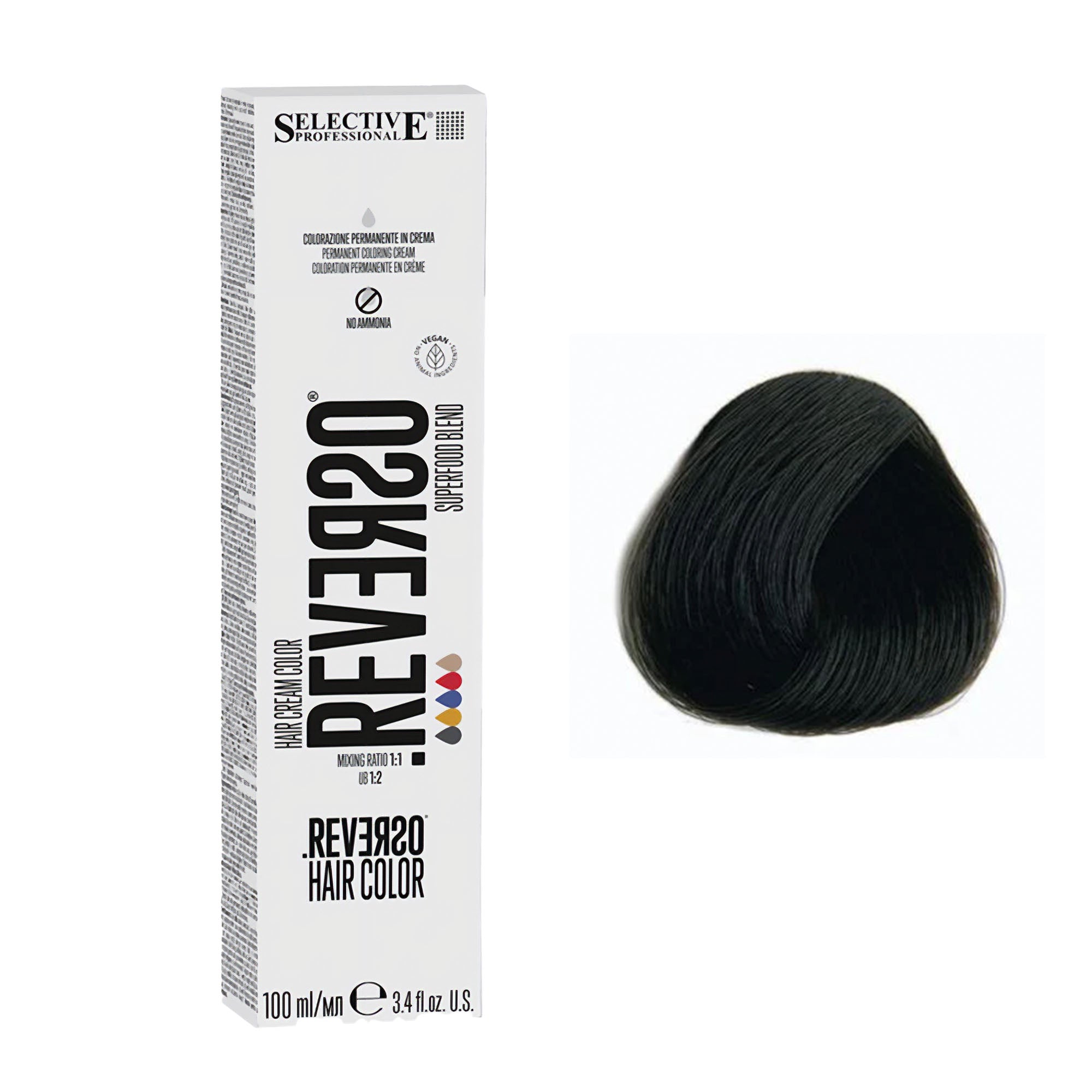 Selective Professional - Reverso Hair Cream Colour Natural Series 100ml