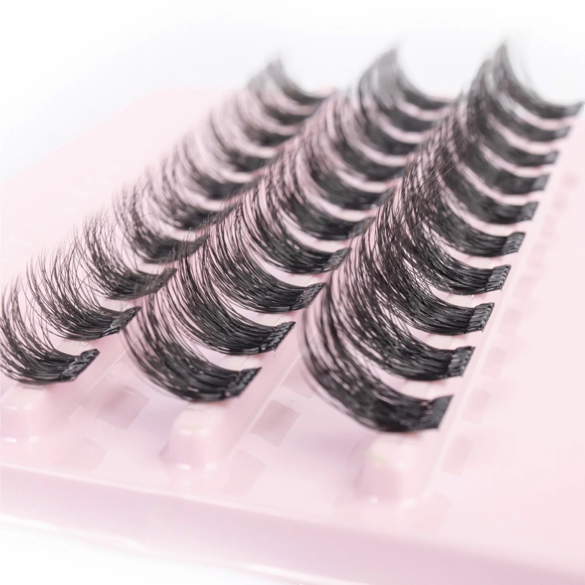Tatti Lashes - 1-Step Press Pre-Glued Individual Cluster Lashes Full Volume