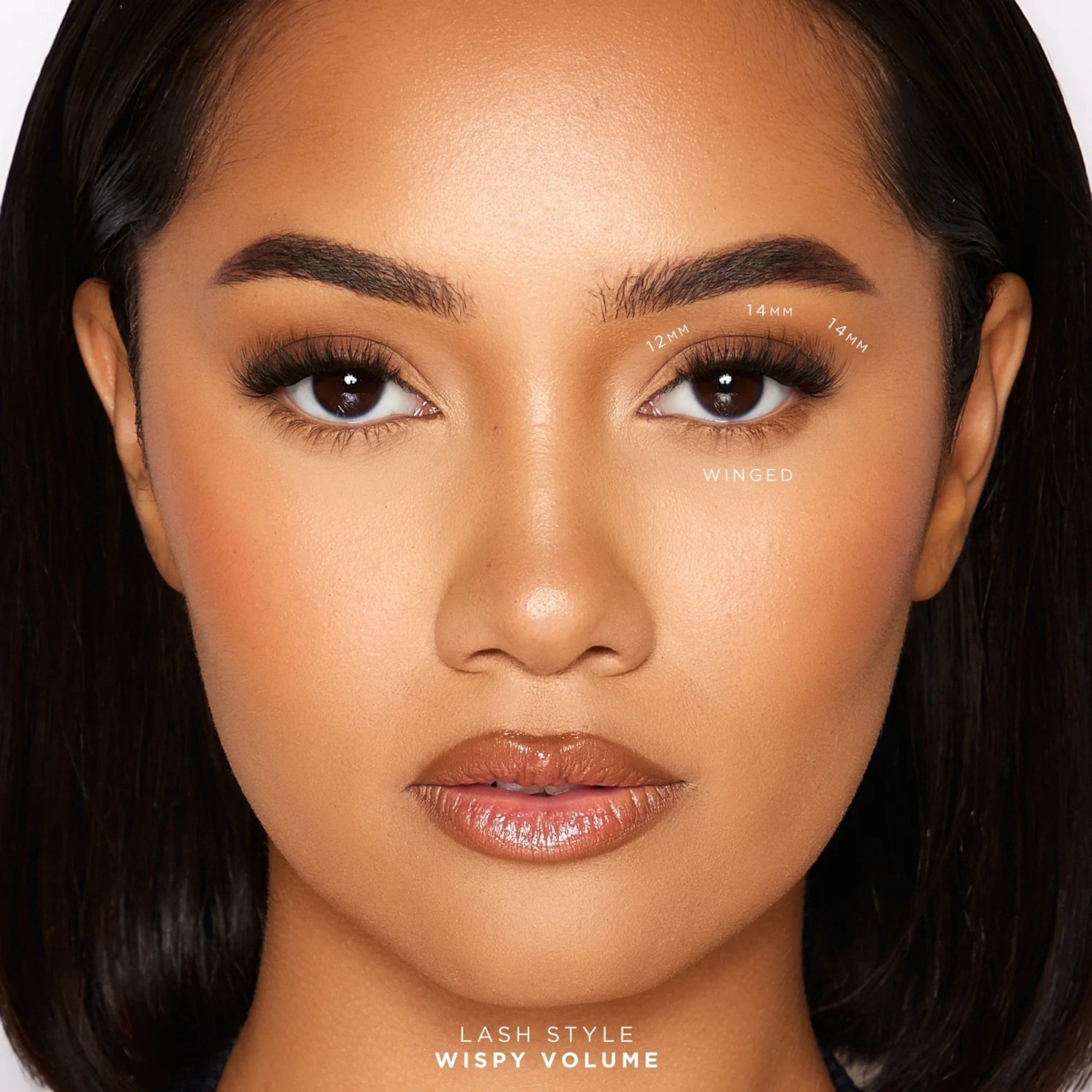 Tatti Lashes - 1-Step Press Pre-Glued Individual Cluster Lashes Wispy Volume
