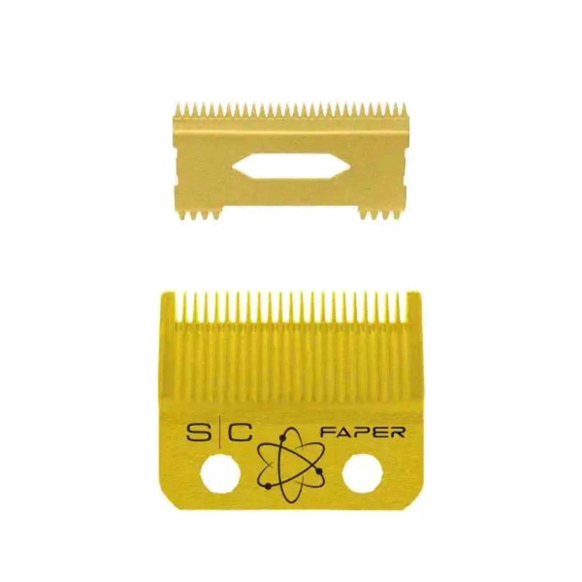 StyleCraft - SC Clipper Blade Gold Faper Blade & Gold Slim Deep Blade Set