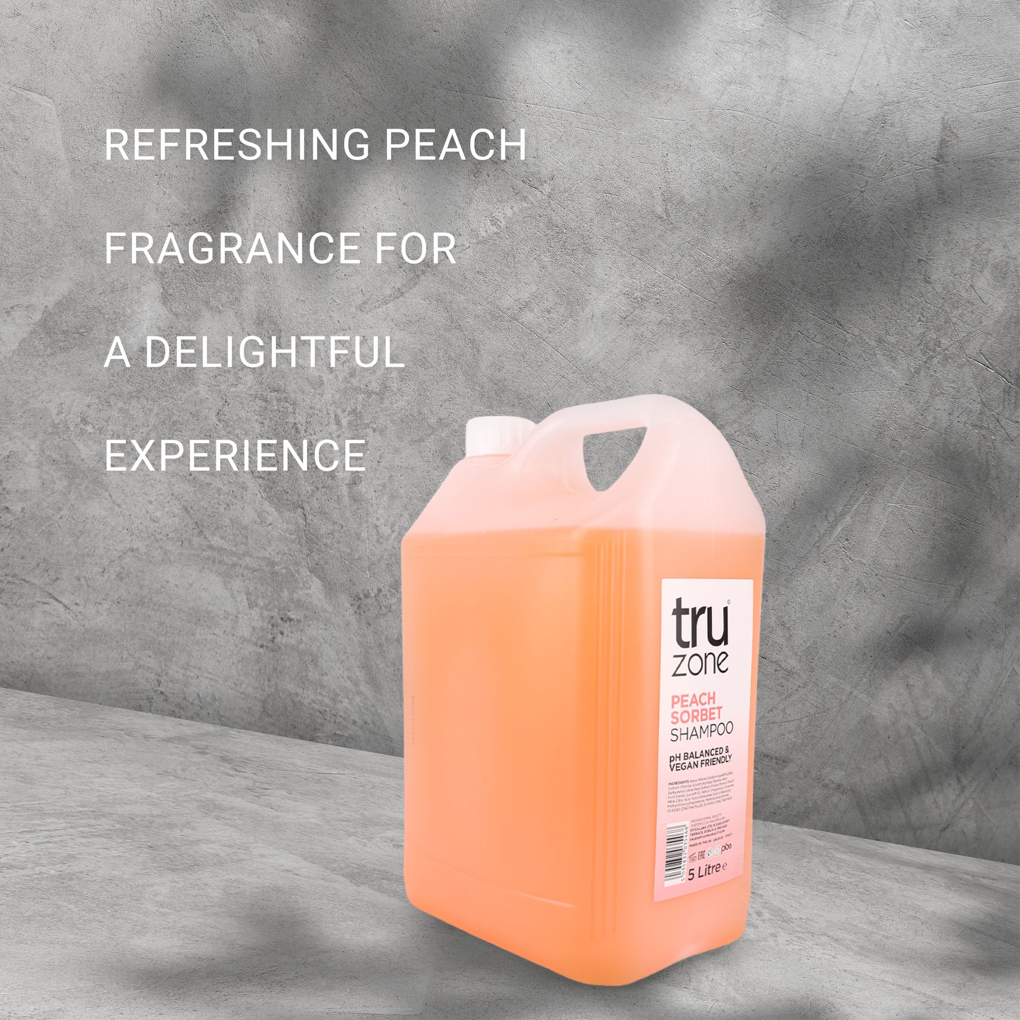 Truzone - Peach Sorbet Shampoo 5000ml