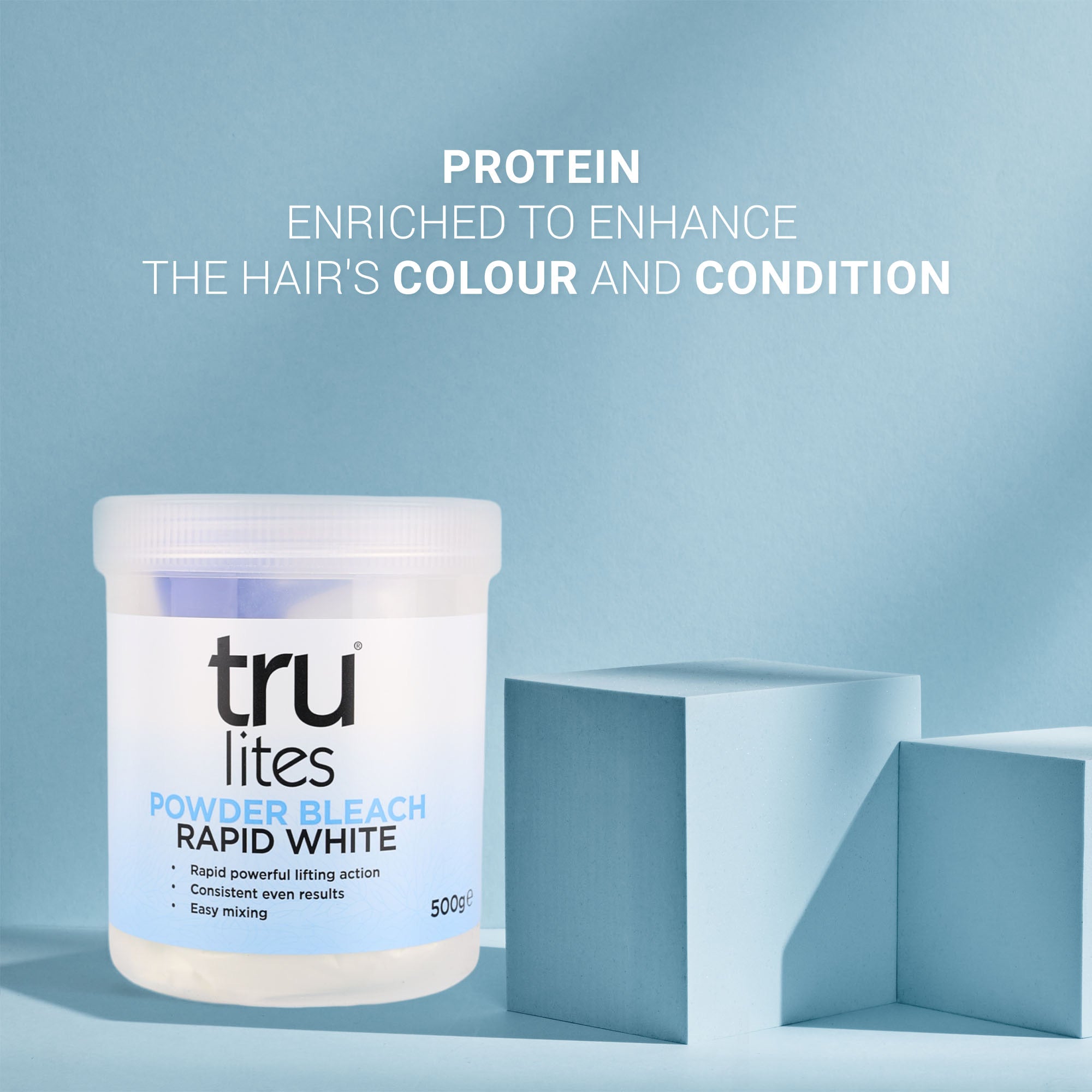 Truzone - Trulites Powder Bleach Rapid White 500g