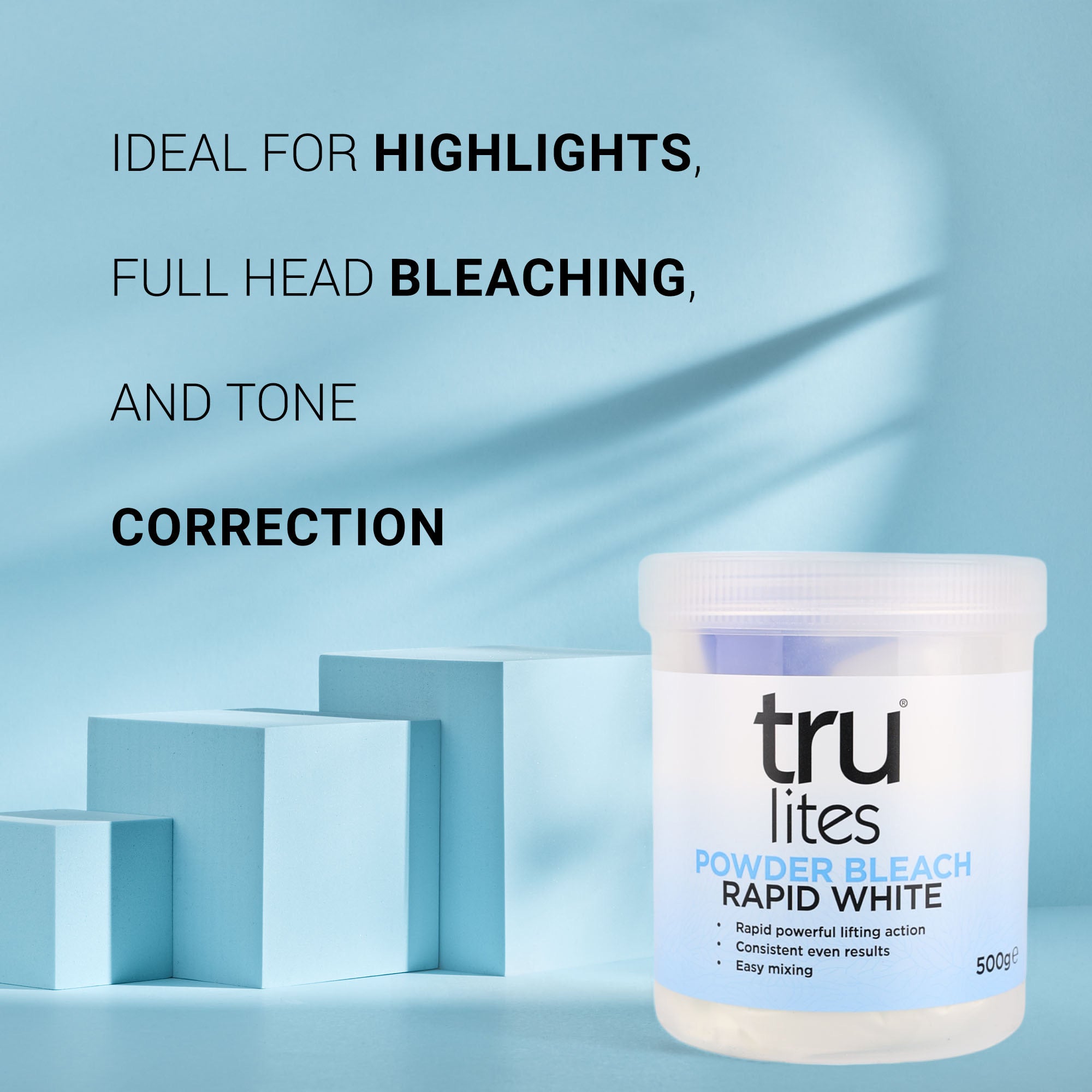 Truzone - Trulites Powder Bleach Rapid White 500g