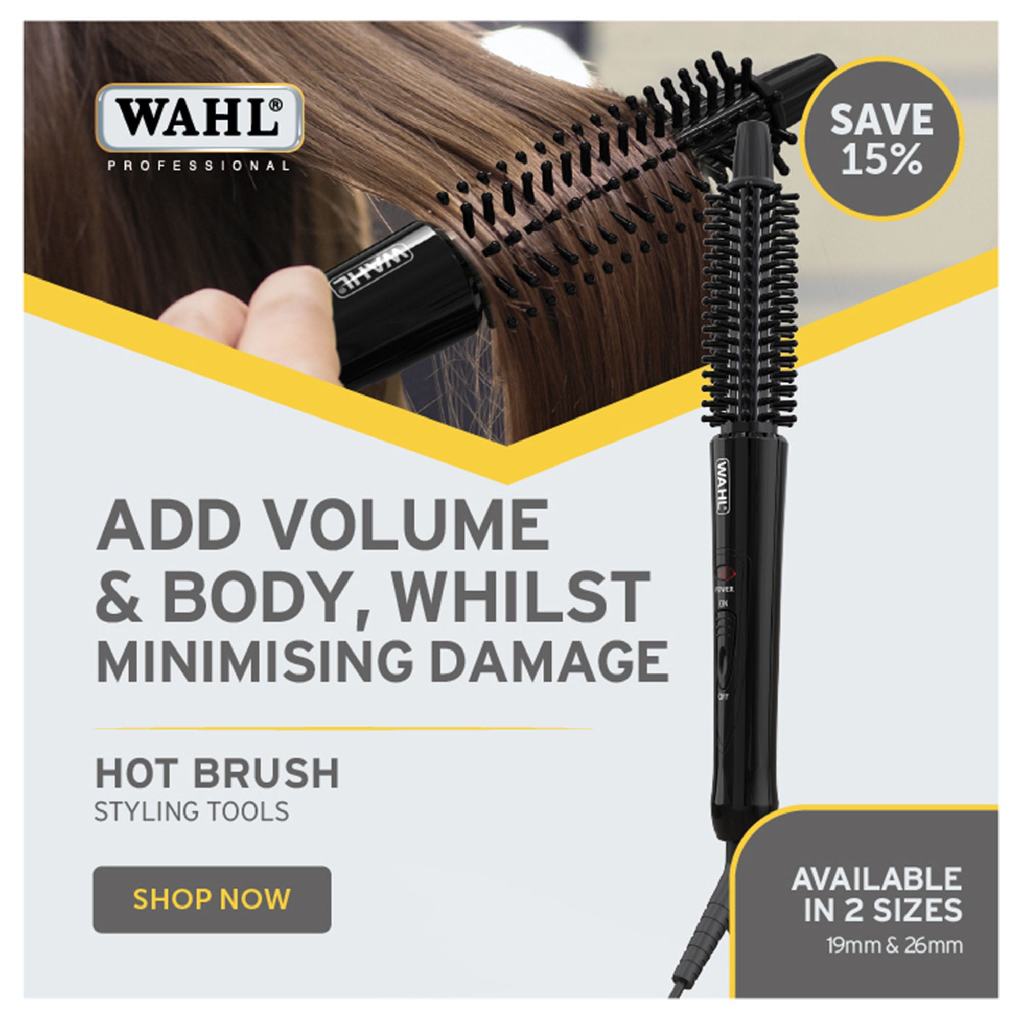 Wahl - Hot Brush 19mm