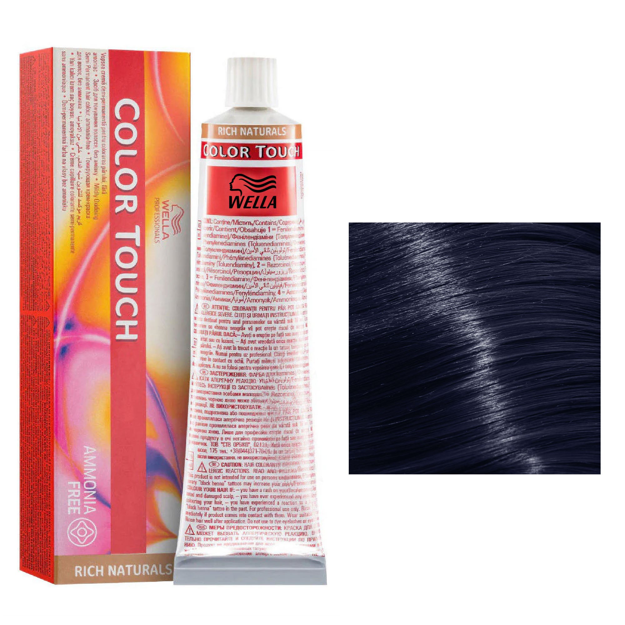 Wella Professionals - Color Touch 2/8 Black Pearl 60ml