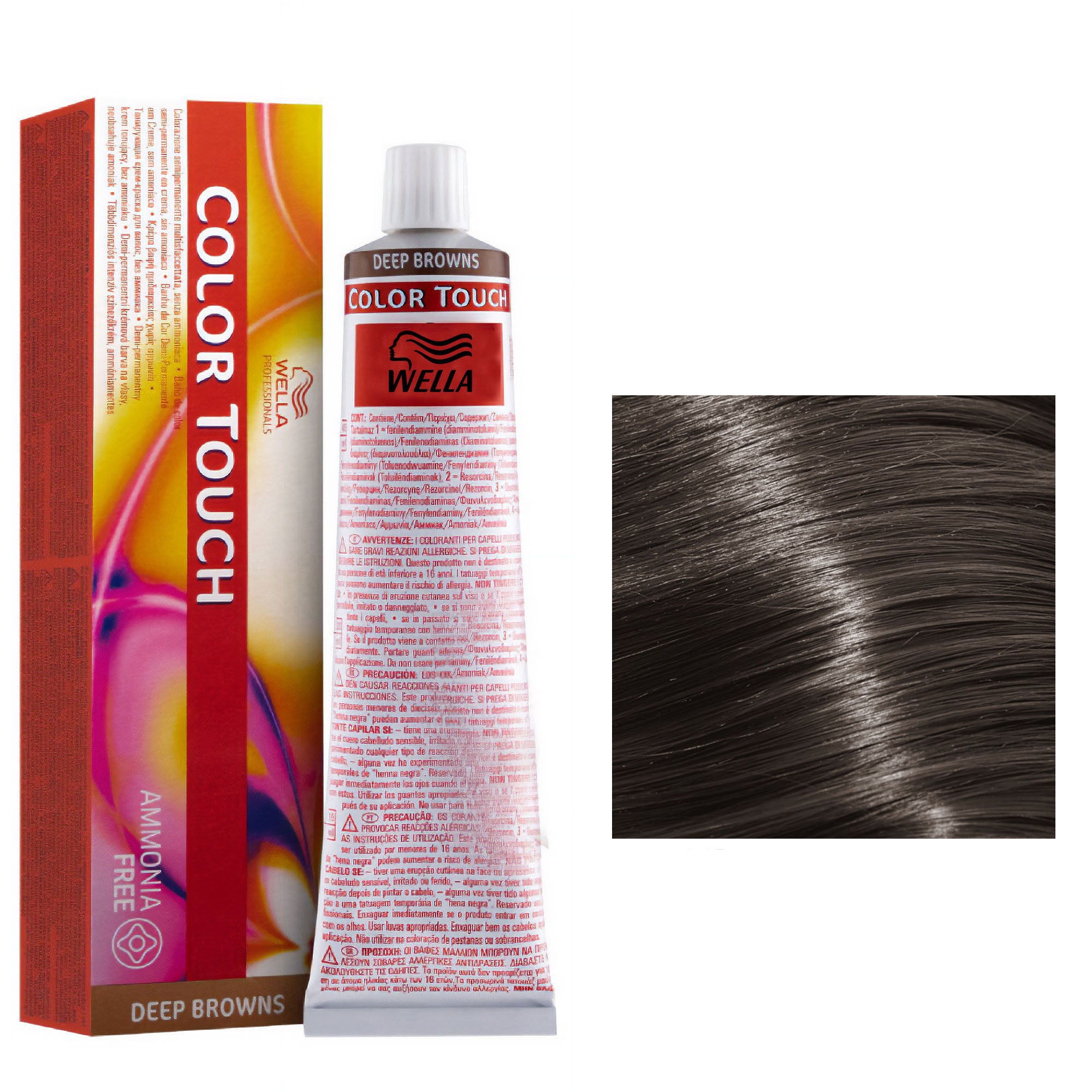 Wella Professionals - Color Touch 4/71 Medium Brunette Ash Brown 60ml