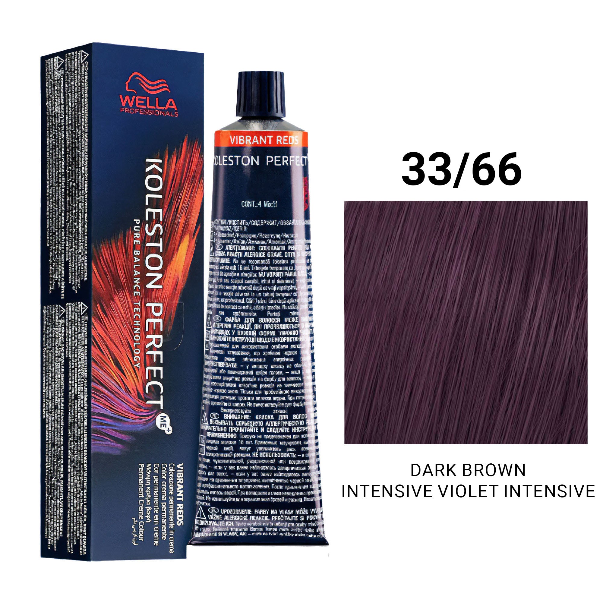 Wella Professionals - Koleston Perfect Me+ 33/66 Dark Brown Intensive Violet Intensive 60ml