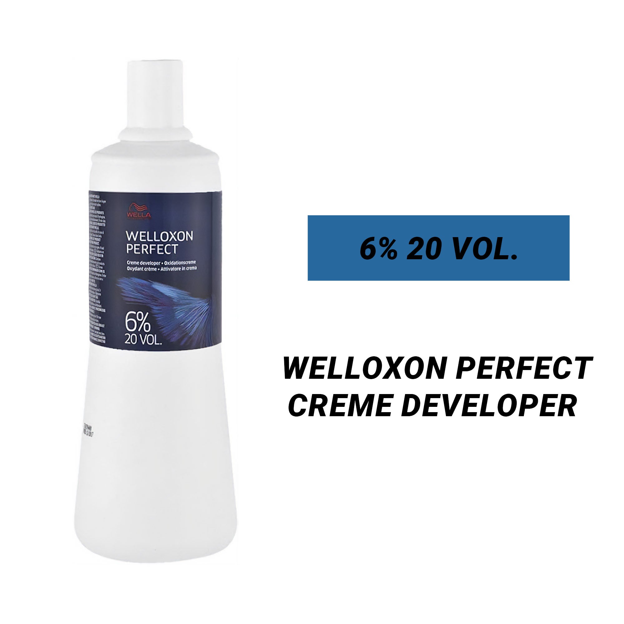 Wella Professionals - Welloxon Perfect Creme Developer 6% 20 Vol. 1000ml