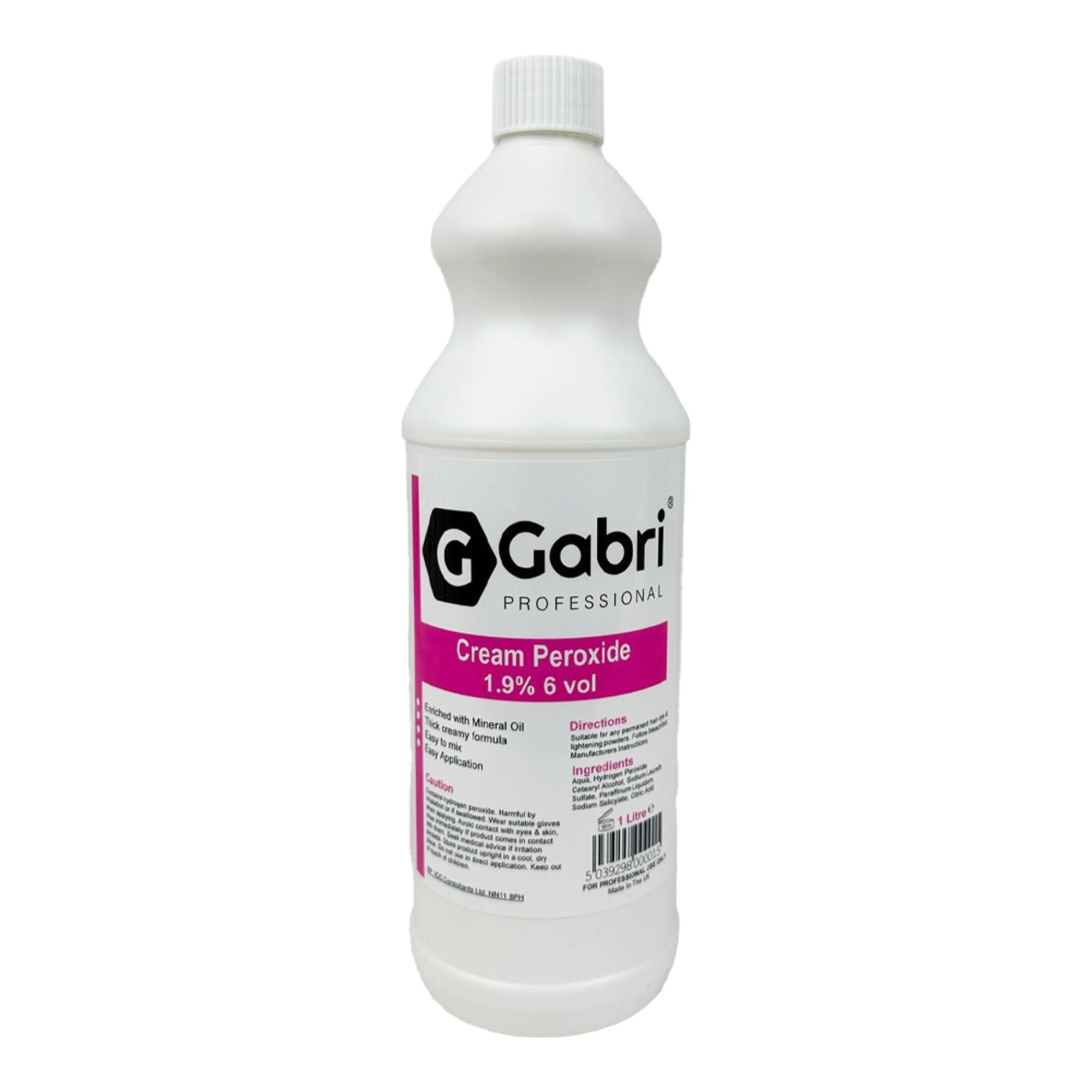 Gabri Professional - Cream Peroxide 1.9% 6 Vol 1000ml