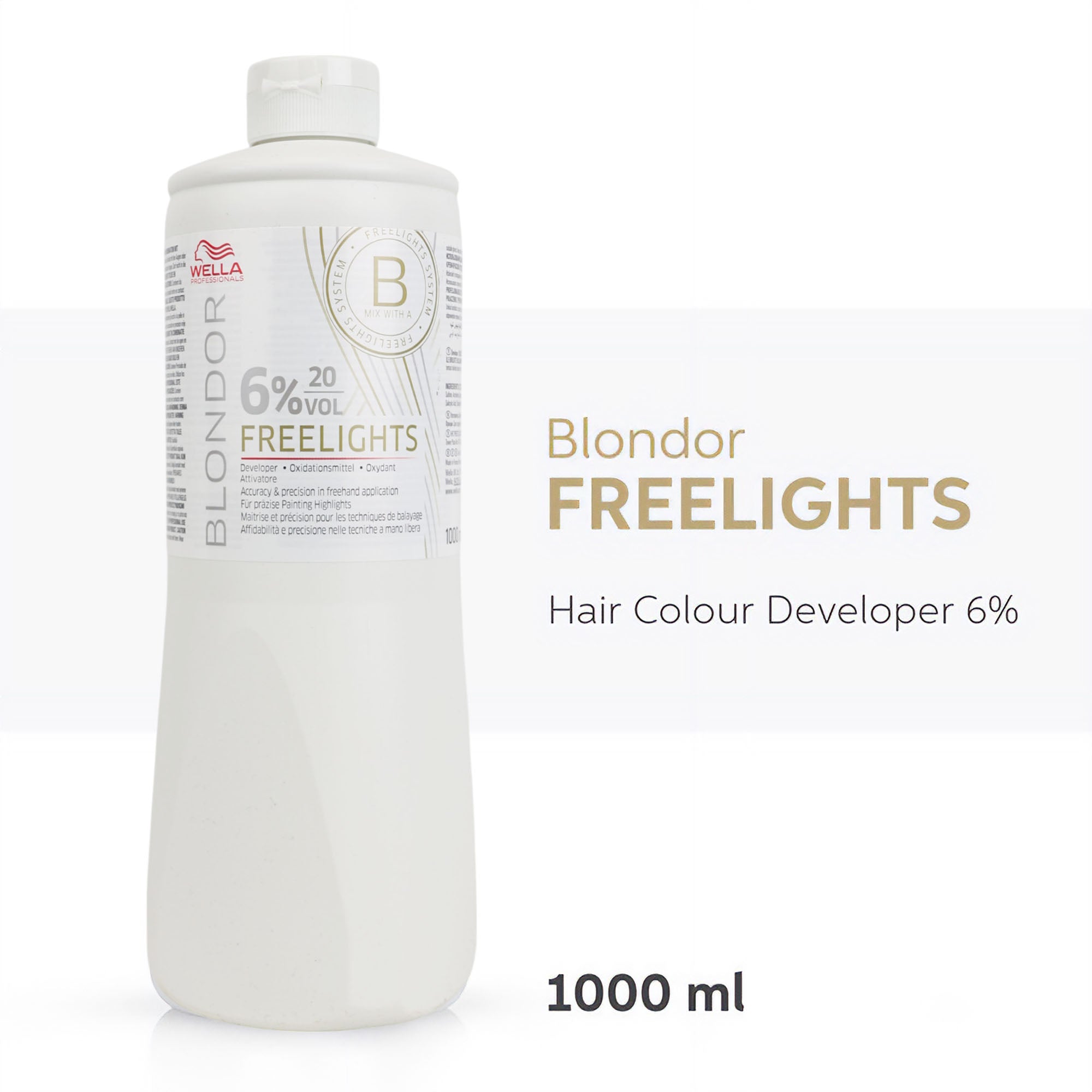 Wella Professionals - Blondor Freelights Developer 1000ml