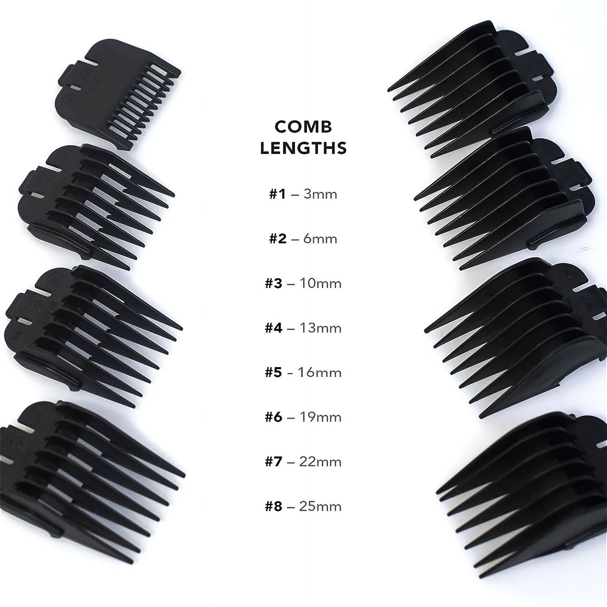 Wahl - No.1 Attachment Comb Guard 3mm Black 3114