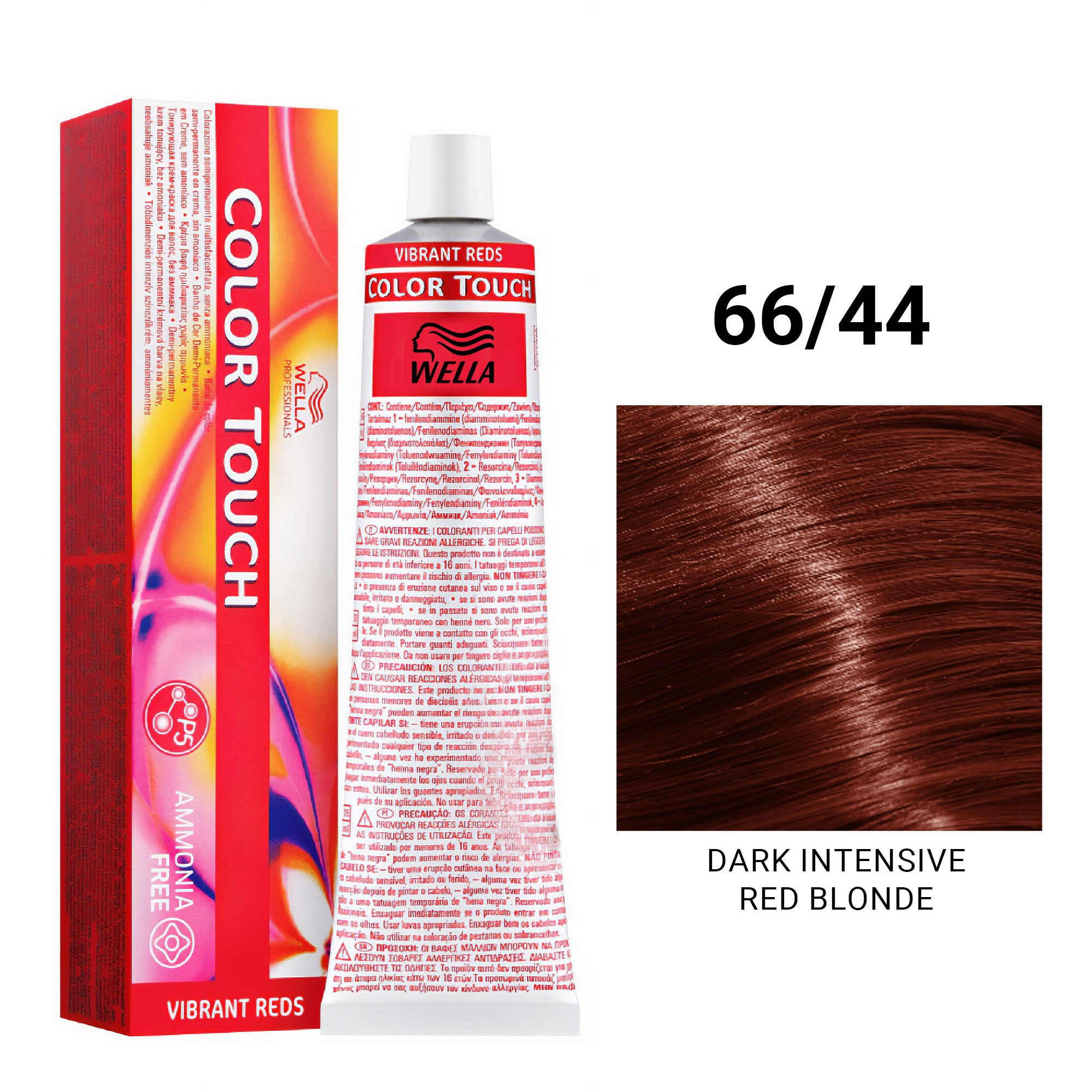 Wella Professionals - Color Touch 66/44 Dark Intensive Red Blonde 60ml