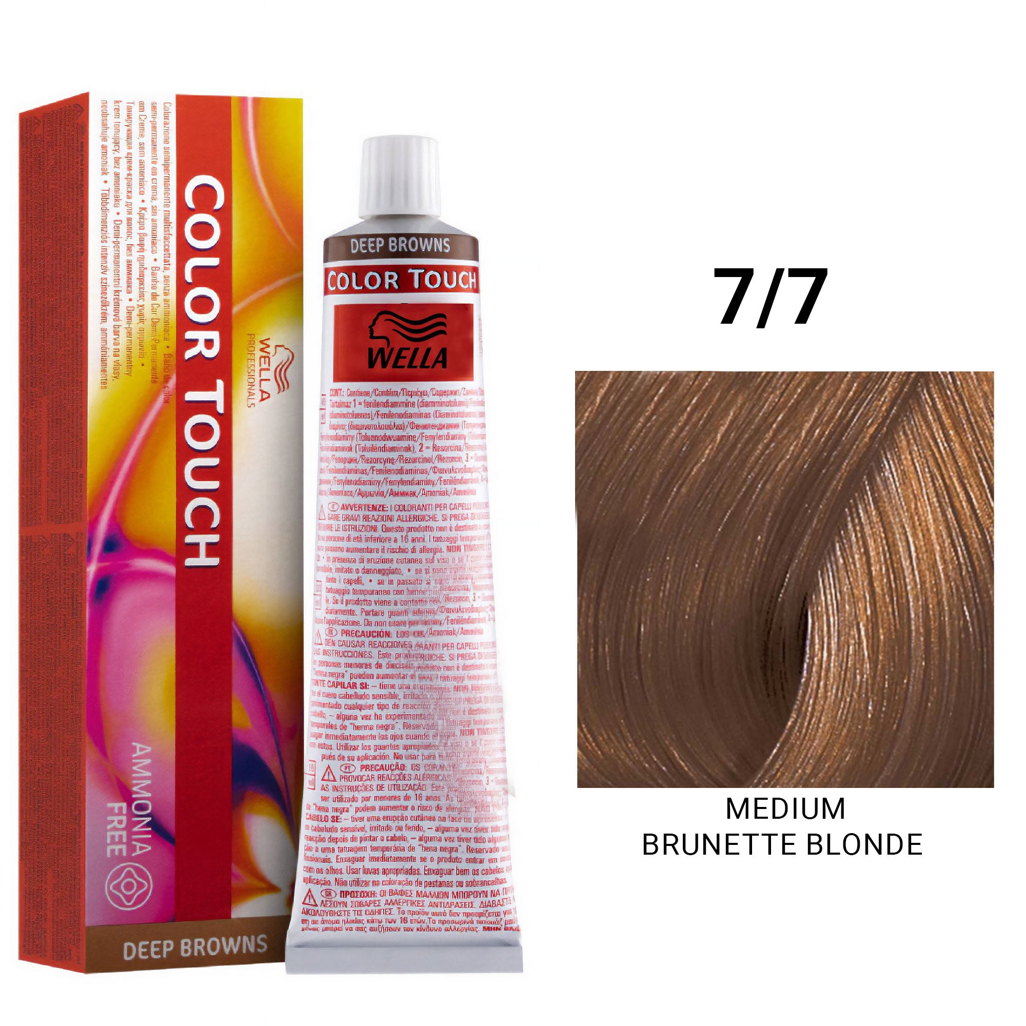 Wella Professionals - Color Touch 7/7 Medium Brunette Blonde 60ml