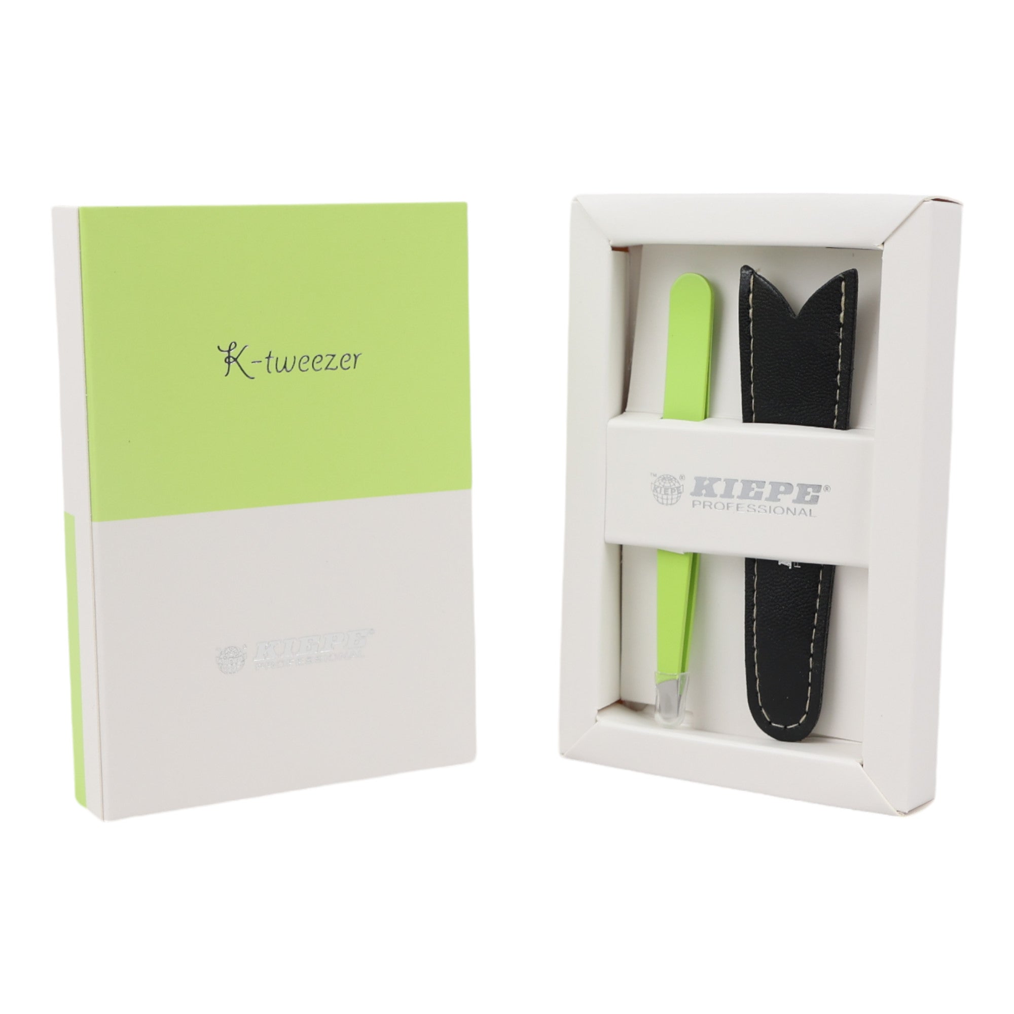 Kiepe - Tweezer Oblique Tip Lime Green 10cm