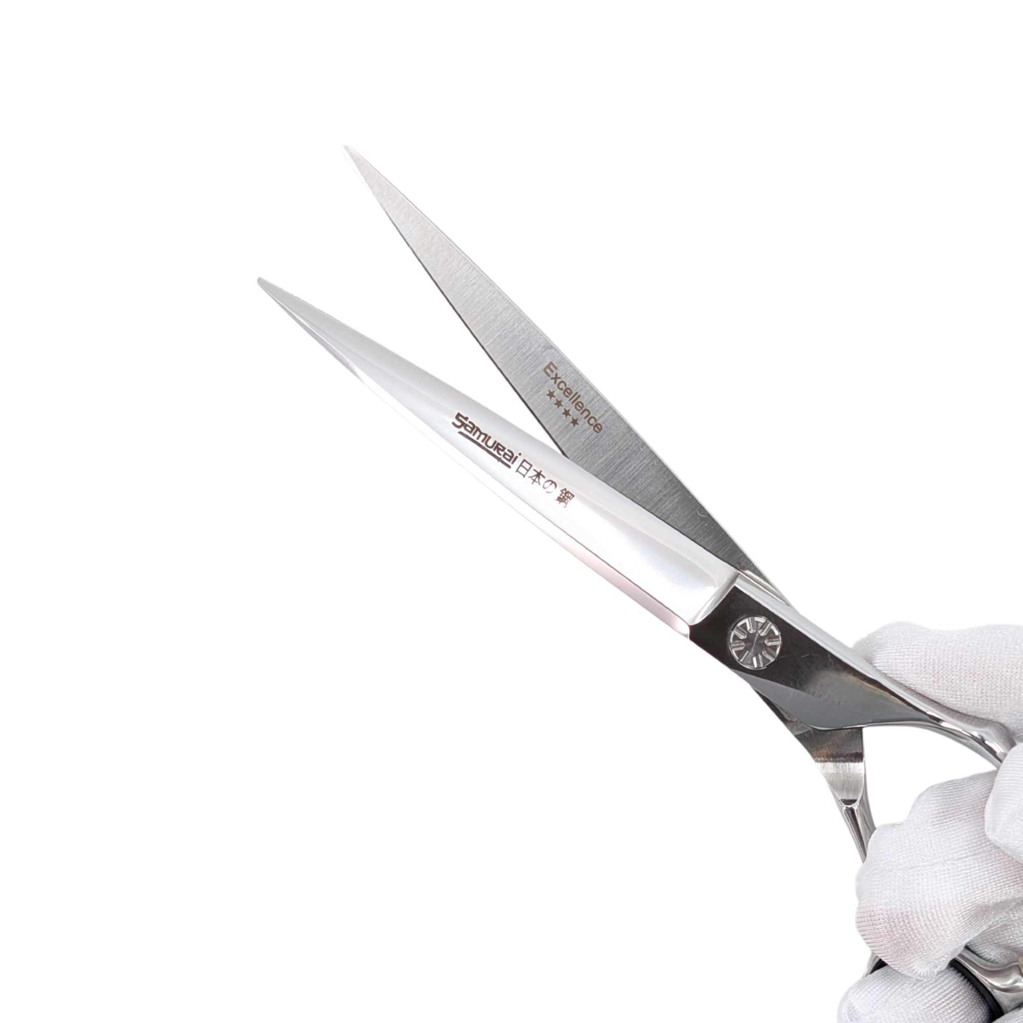 Samurai - 7" Premium Japanese Steel Barber Scissors (101-525)