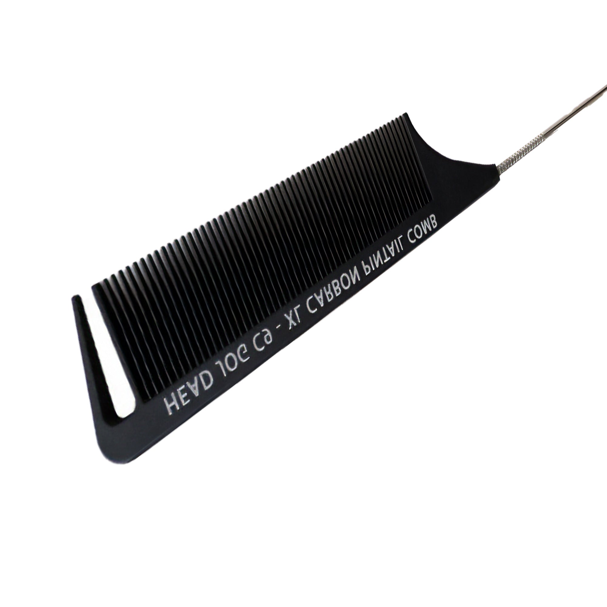 Head Jog - C9 XL Pin Tail Comb Carbon Fibre 26cm