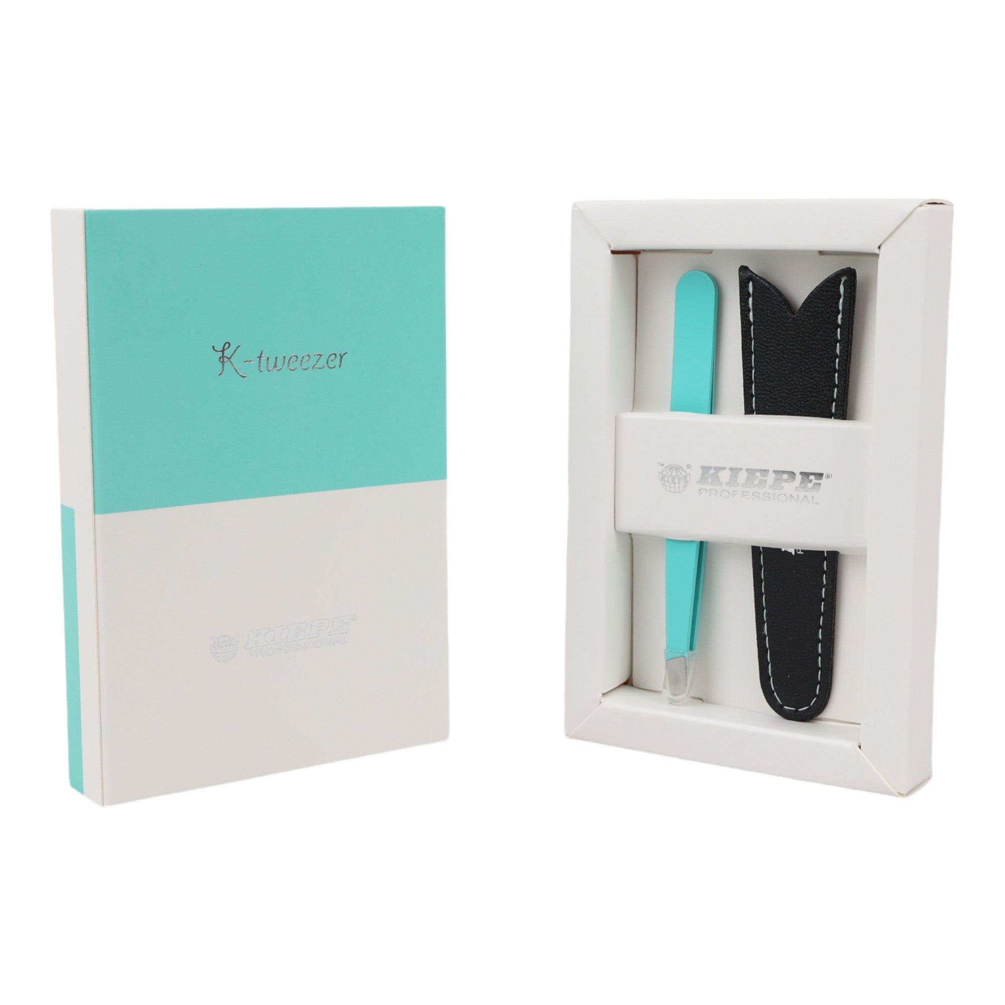 Kiepe - Tweezer Oblique Tip Mint Green 10cm