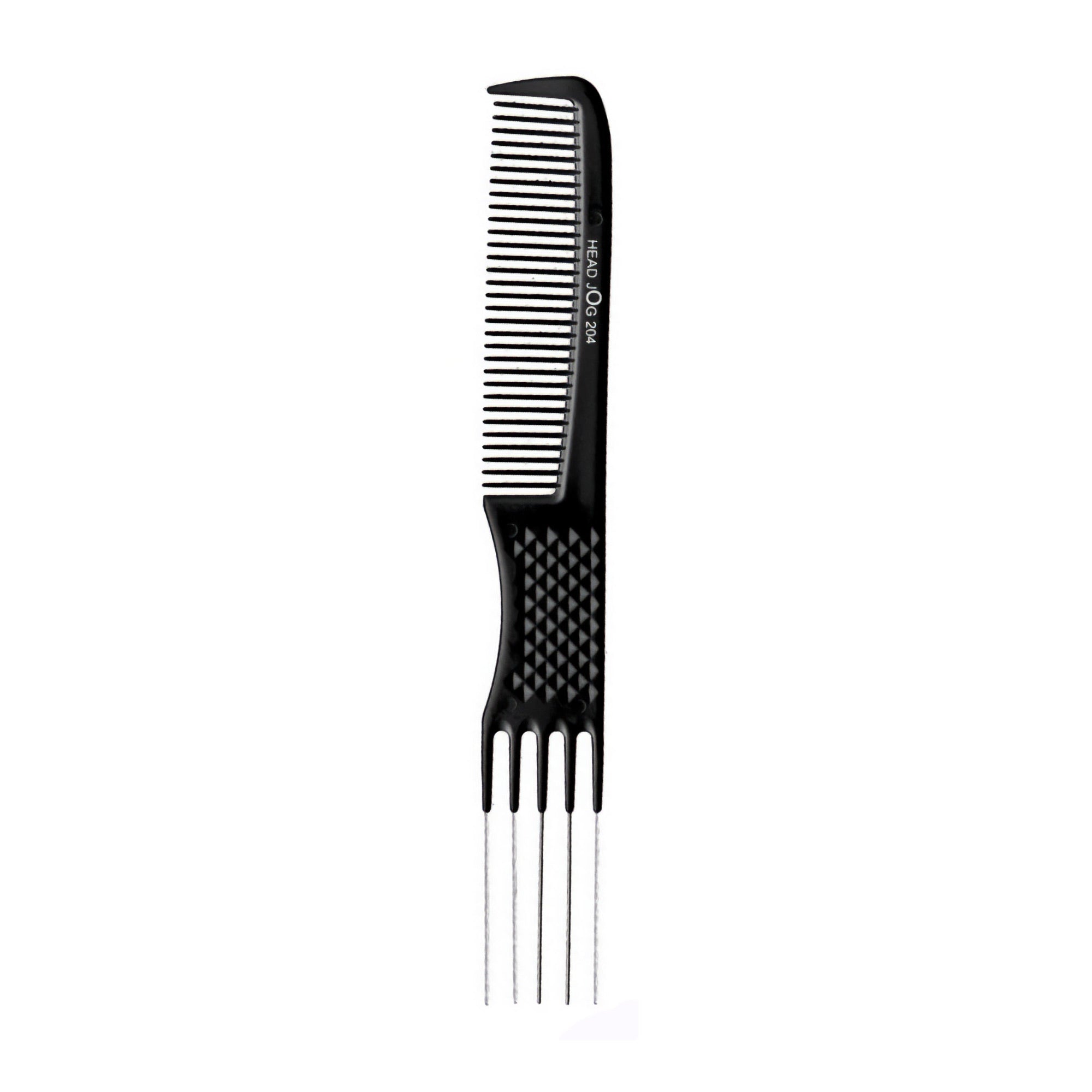 Head Jog - 204 Styling Comb 2in1 Sided Comb & Pin Lift 19cm