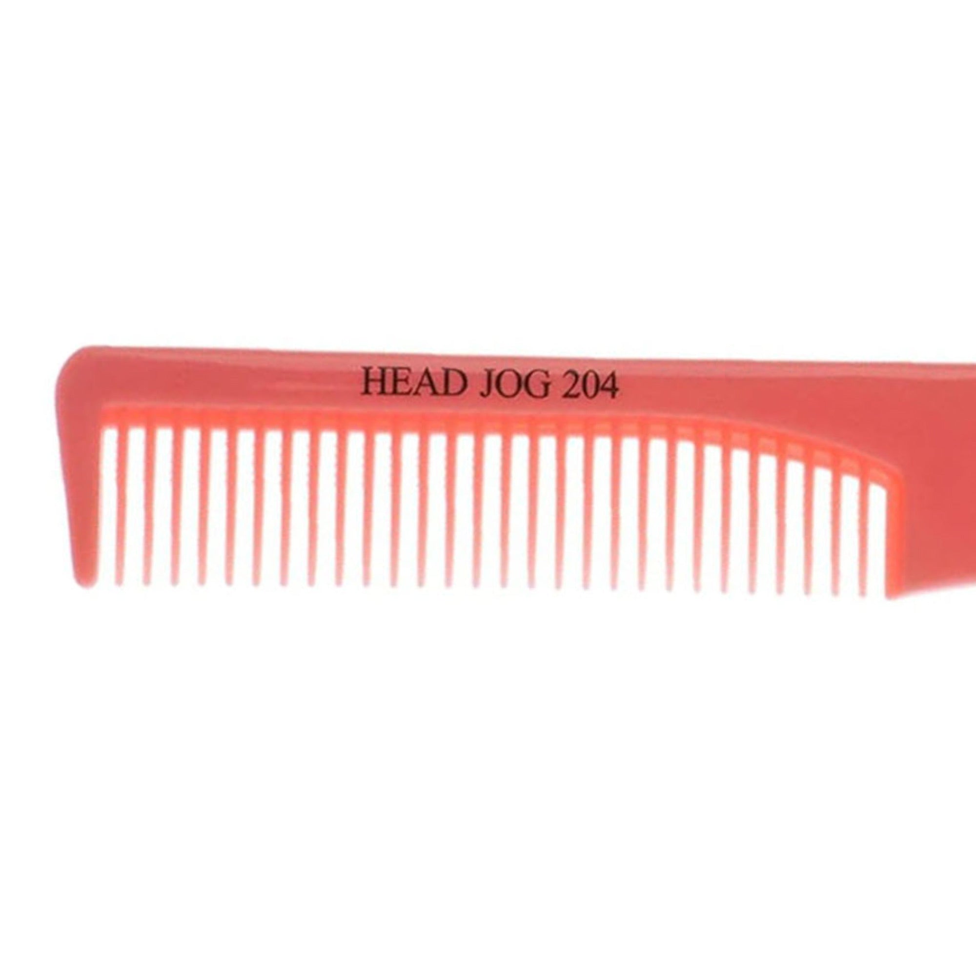 Head Jog - 204 Styling Comb 2in1 Sided Comb & Pin Lift Pink 19cm