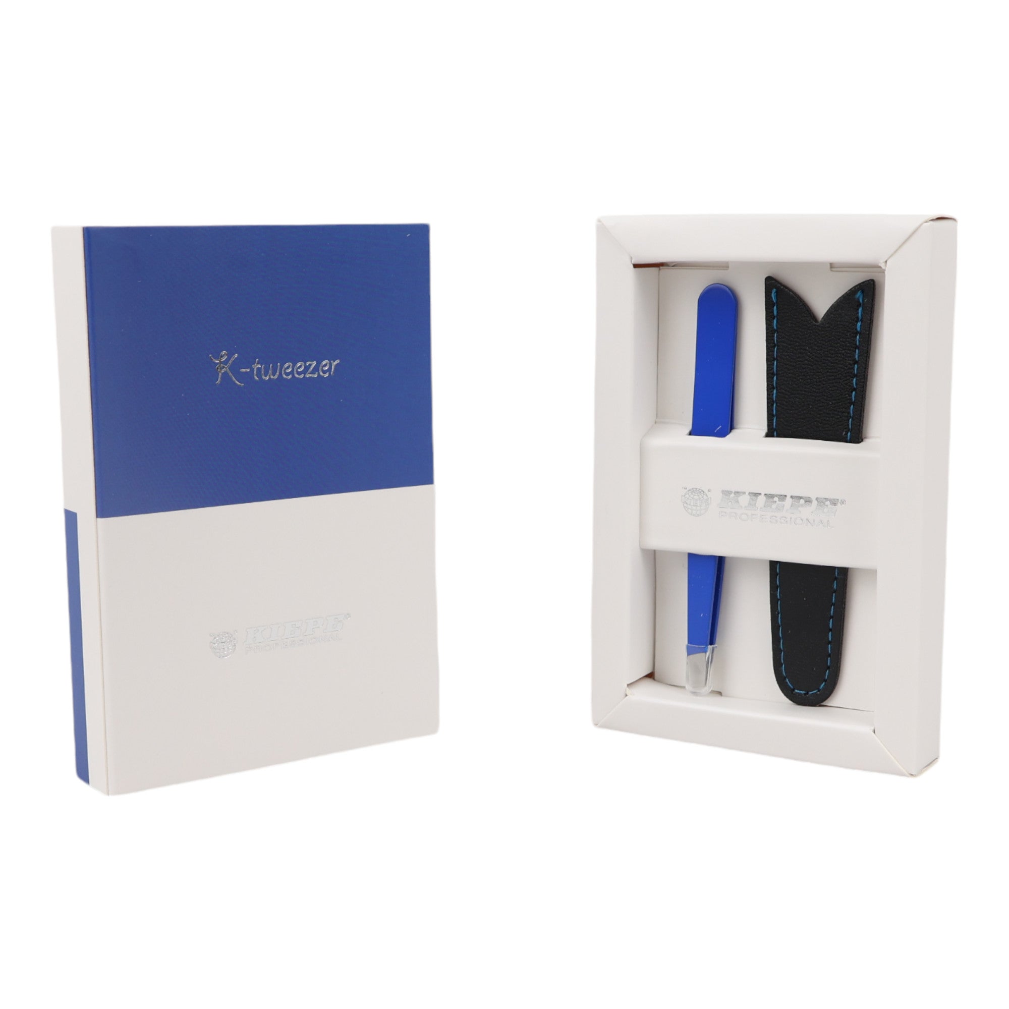 Kiepe - Tweezer Oblique Tip Navy Blue 10cm