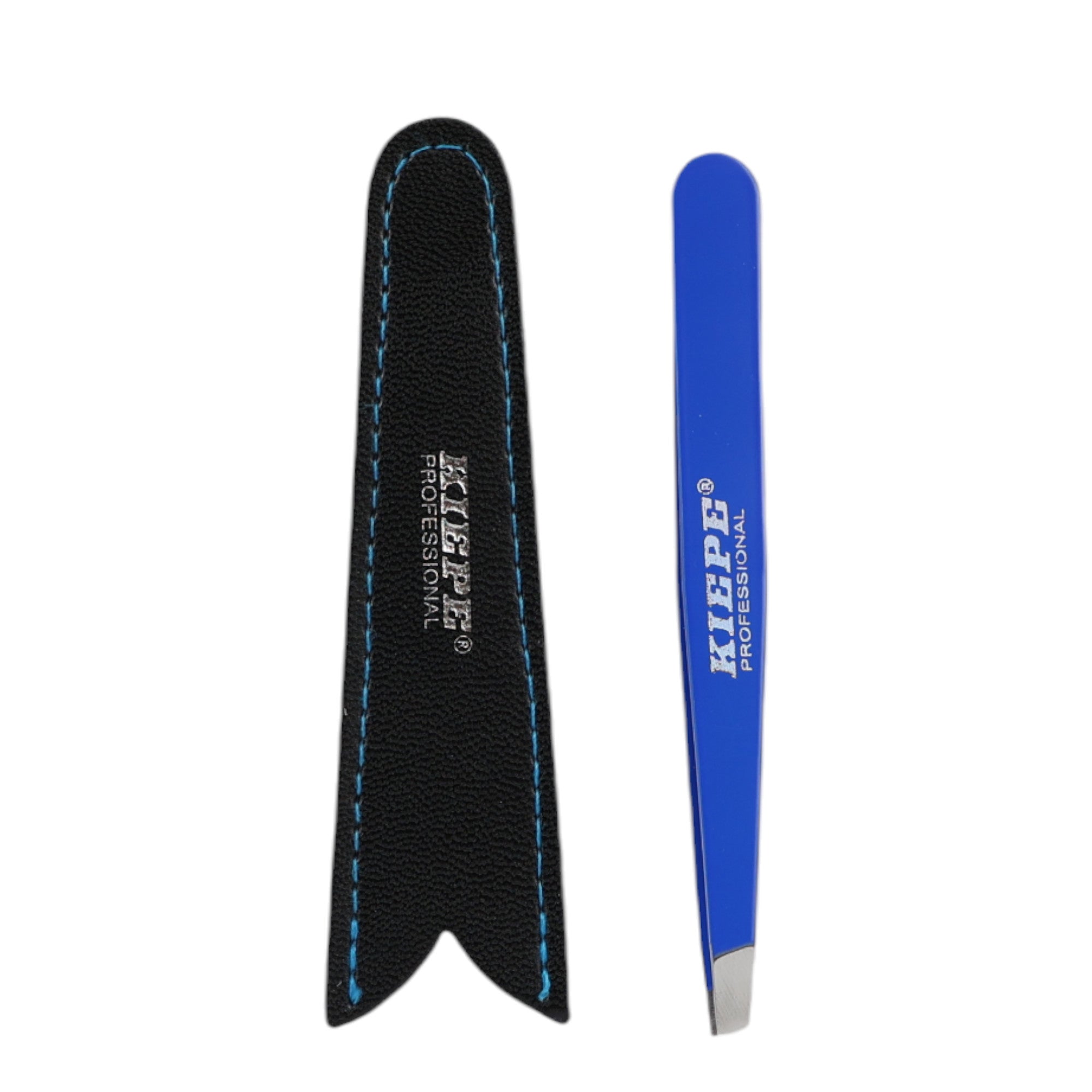 Kiepe - Tweezer Oblique Tip Navy Blue 10cm