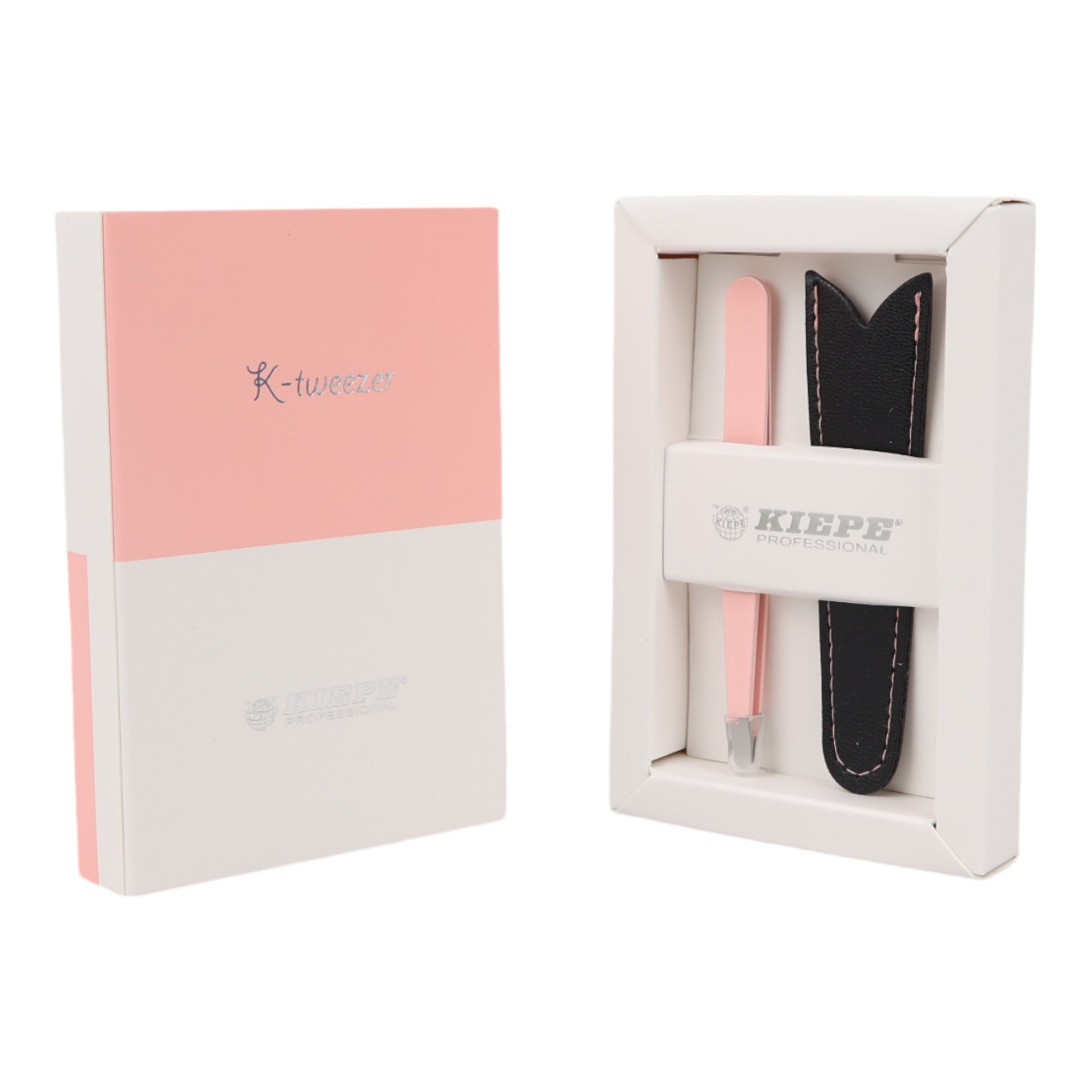 Kiepe - Tweezer Oblique Tip Pink 10cm