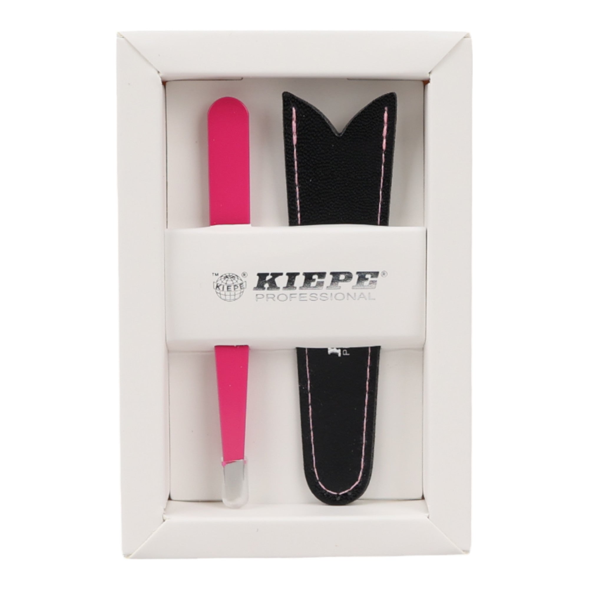 Kiepe - Tweezer Oblique Tip Hot Pink 10cm