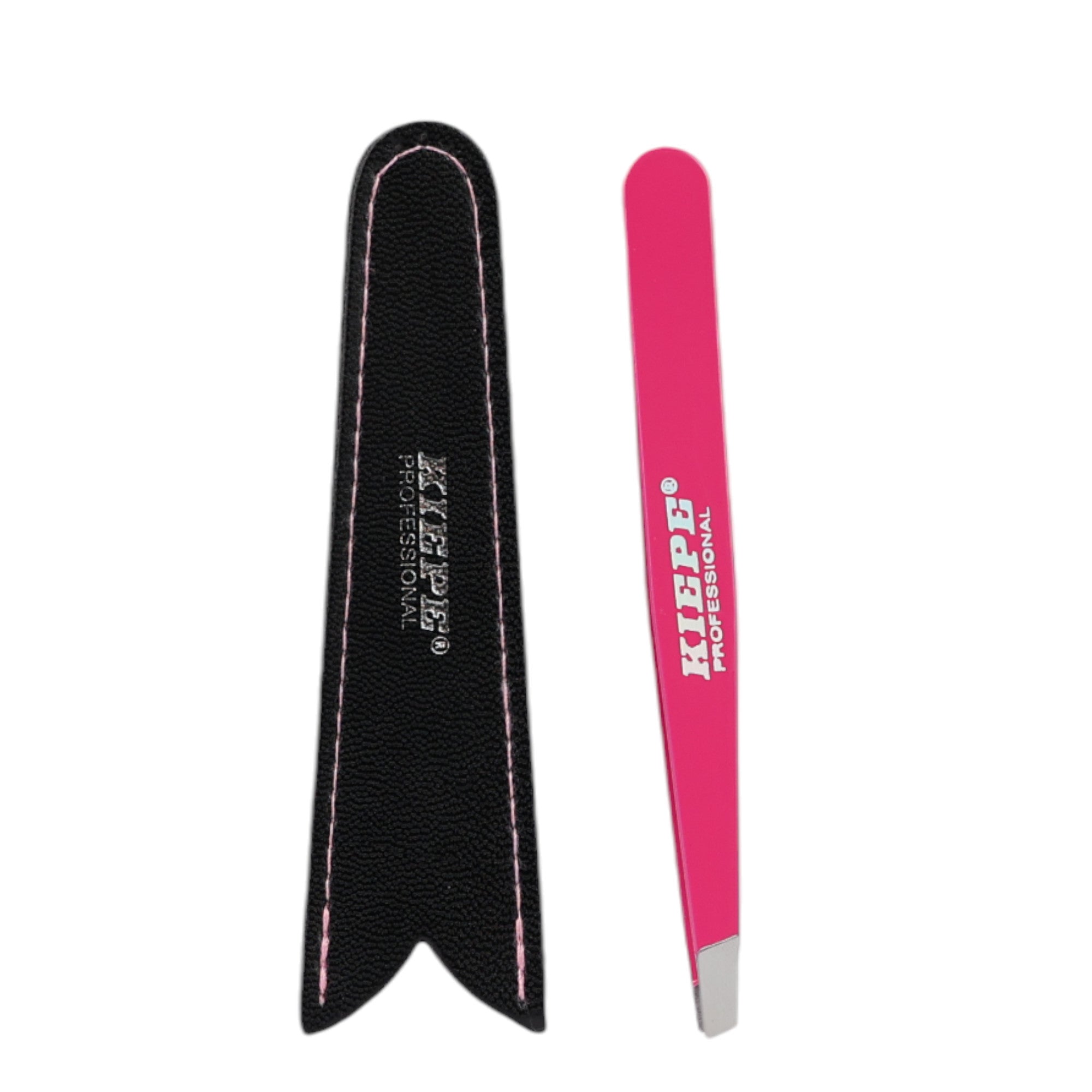 Kiepe - Tweezer Oblique Tip Hot Pink 10cm