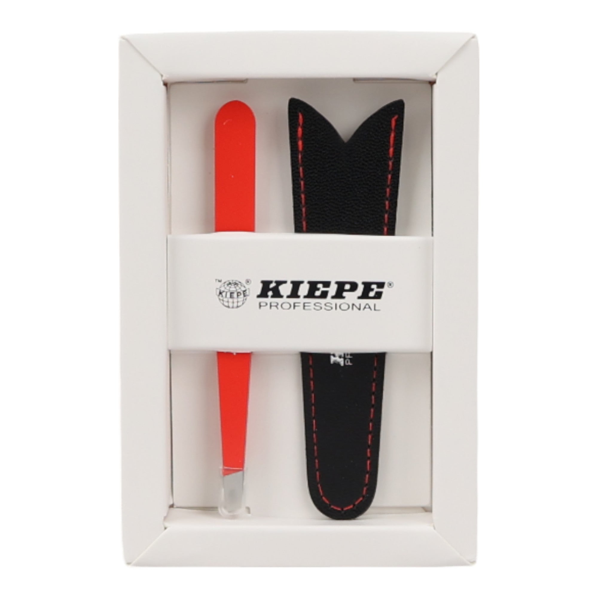 Kiepe - Tweezer Oblique Tip Red 10cm