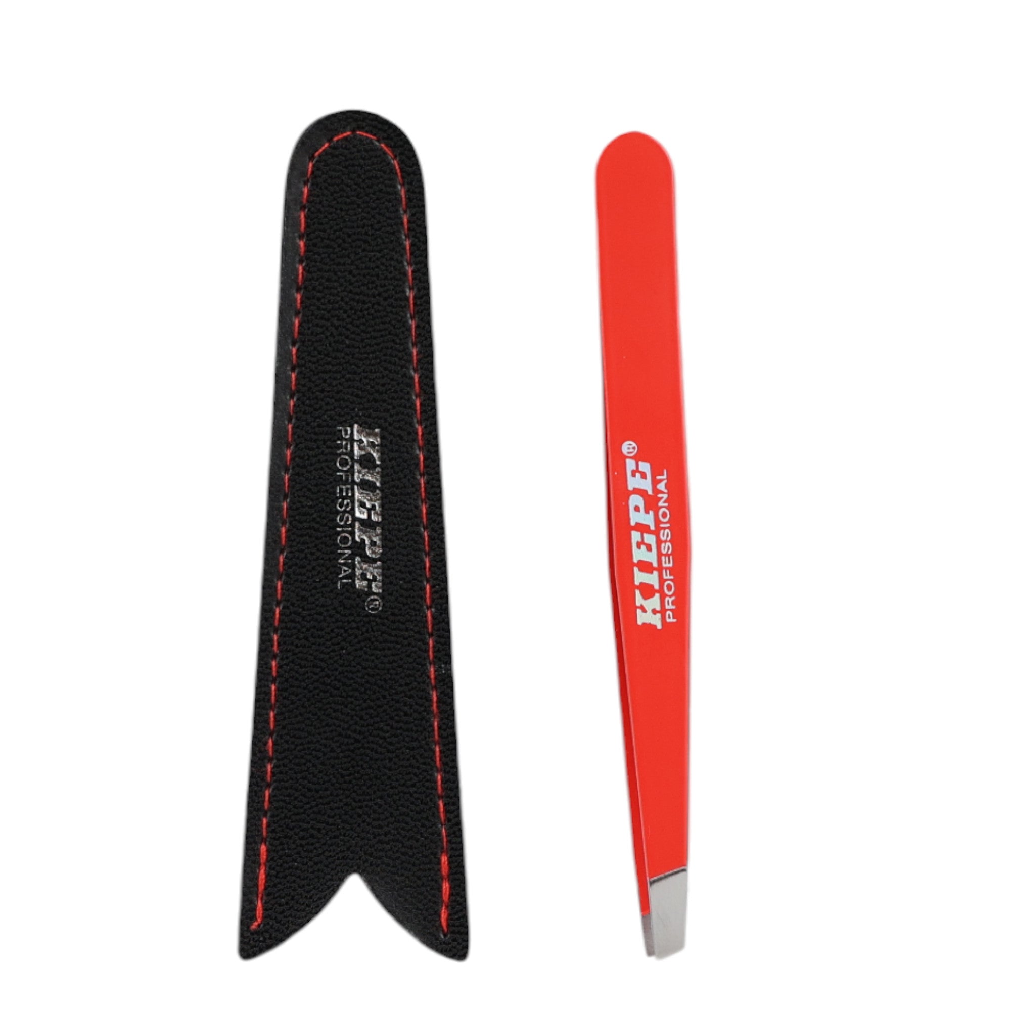 Kiepe - Tweezer Oblique Tip Red 10cm