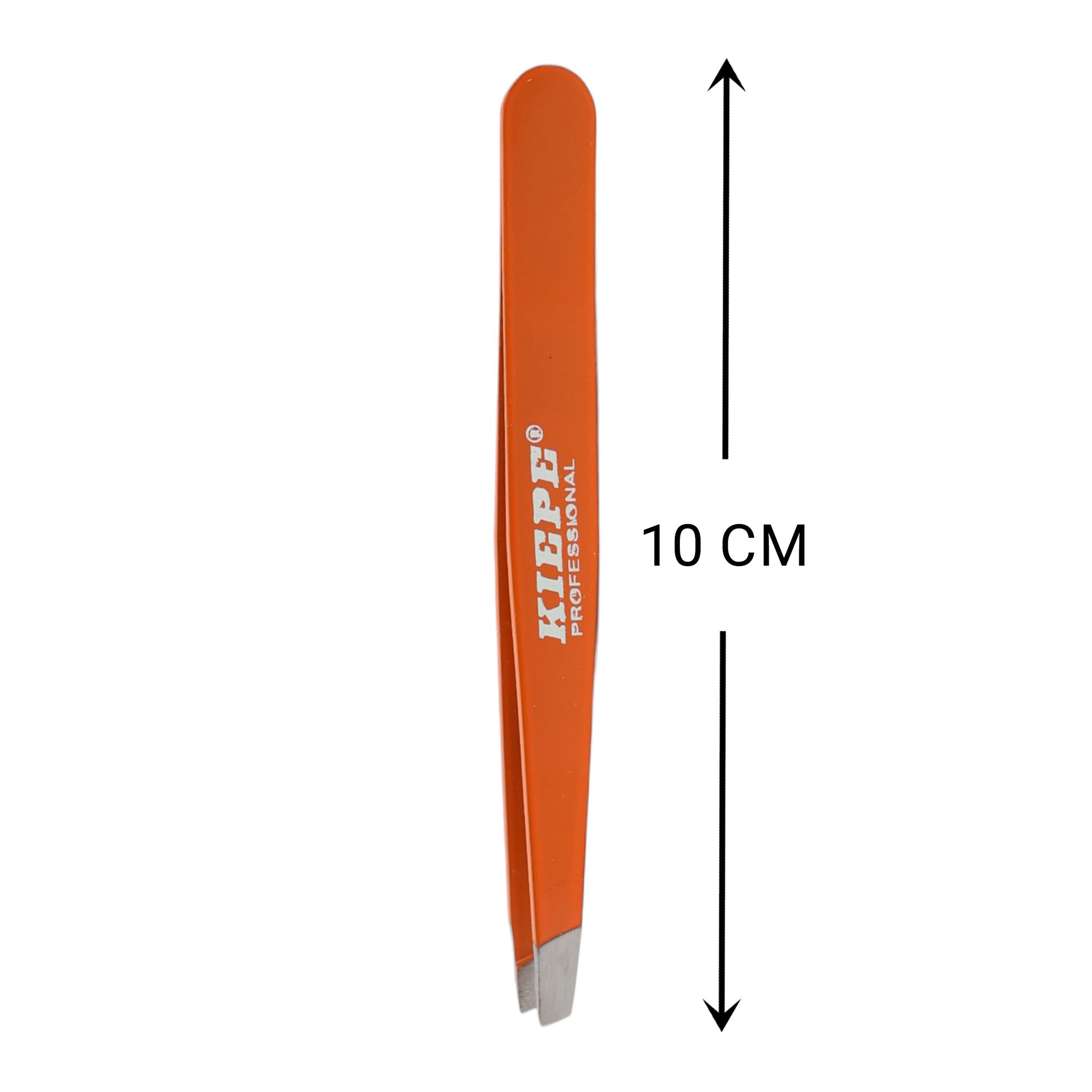 Kiepe - Tweezer Oblique Tip Mandarin Orange 10cm