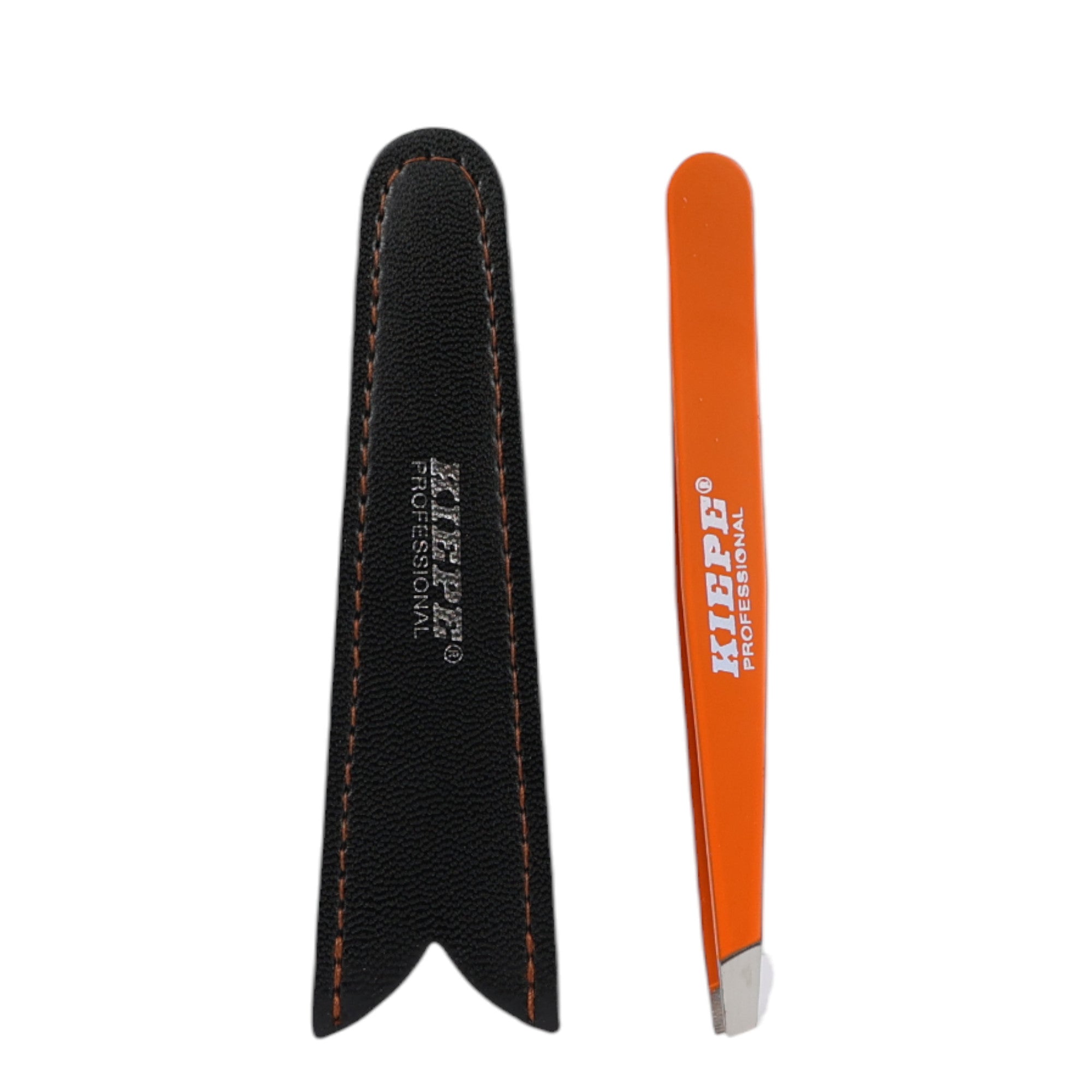 Kiepe - Tweezer Oblique Tip Mandarin Orange 10cm