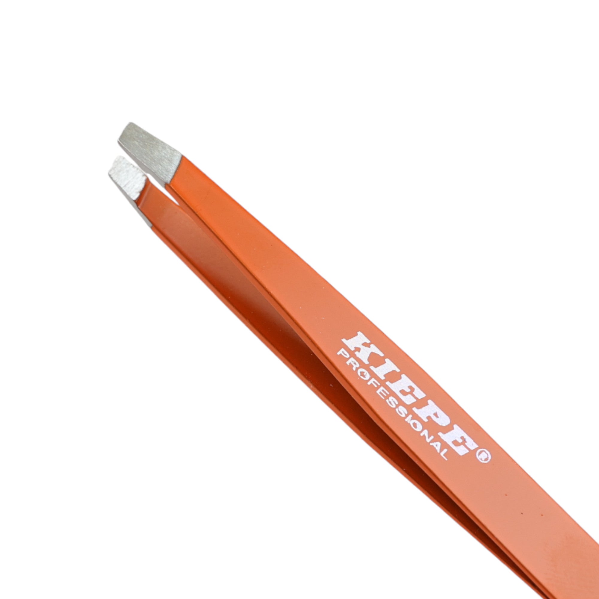 Kiepe - Tweezer Oblique Tip Mandarin Orange 10cm