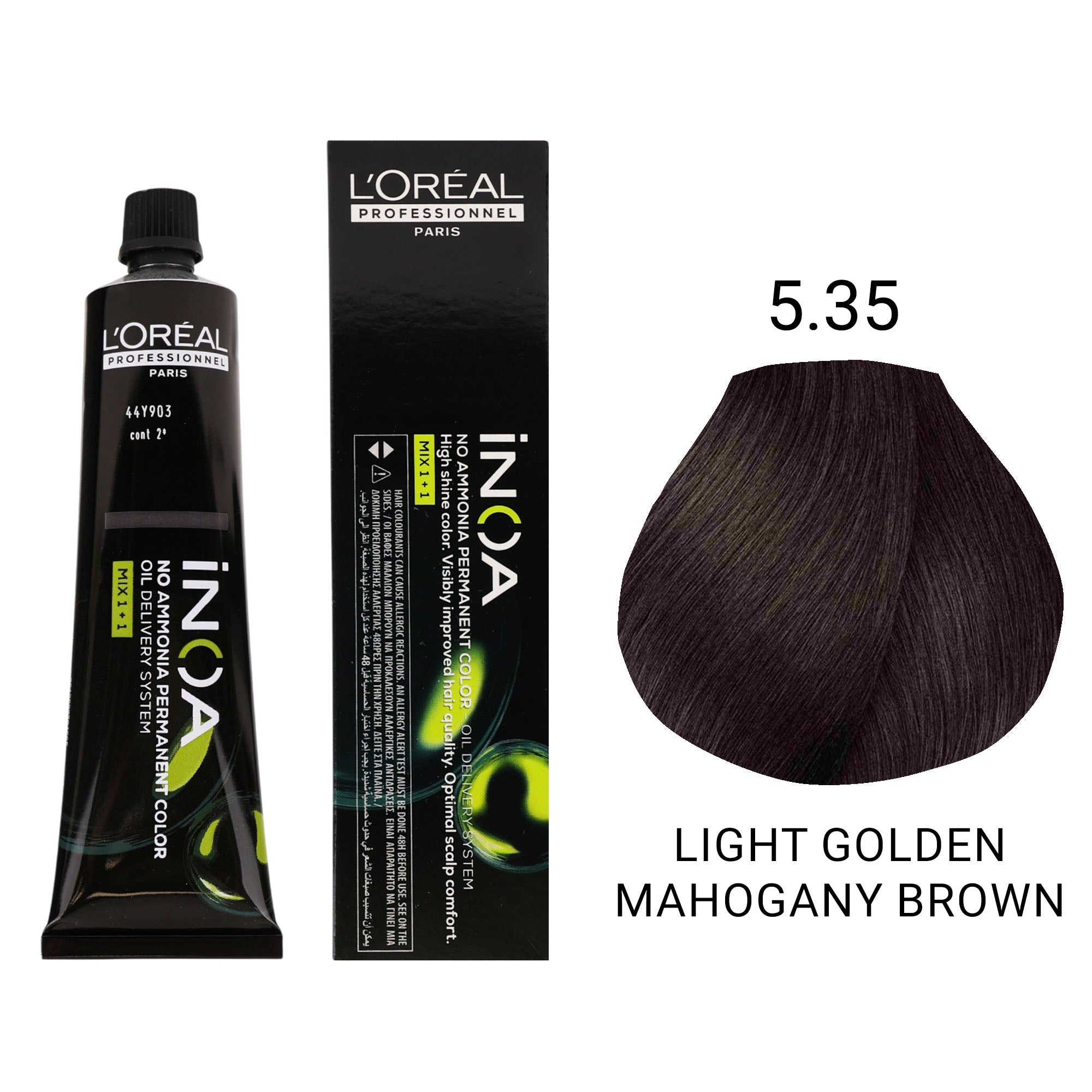 Loreal Professionnel - INOA No Ammonia Permanent Hair Colour Gold Series 60ml