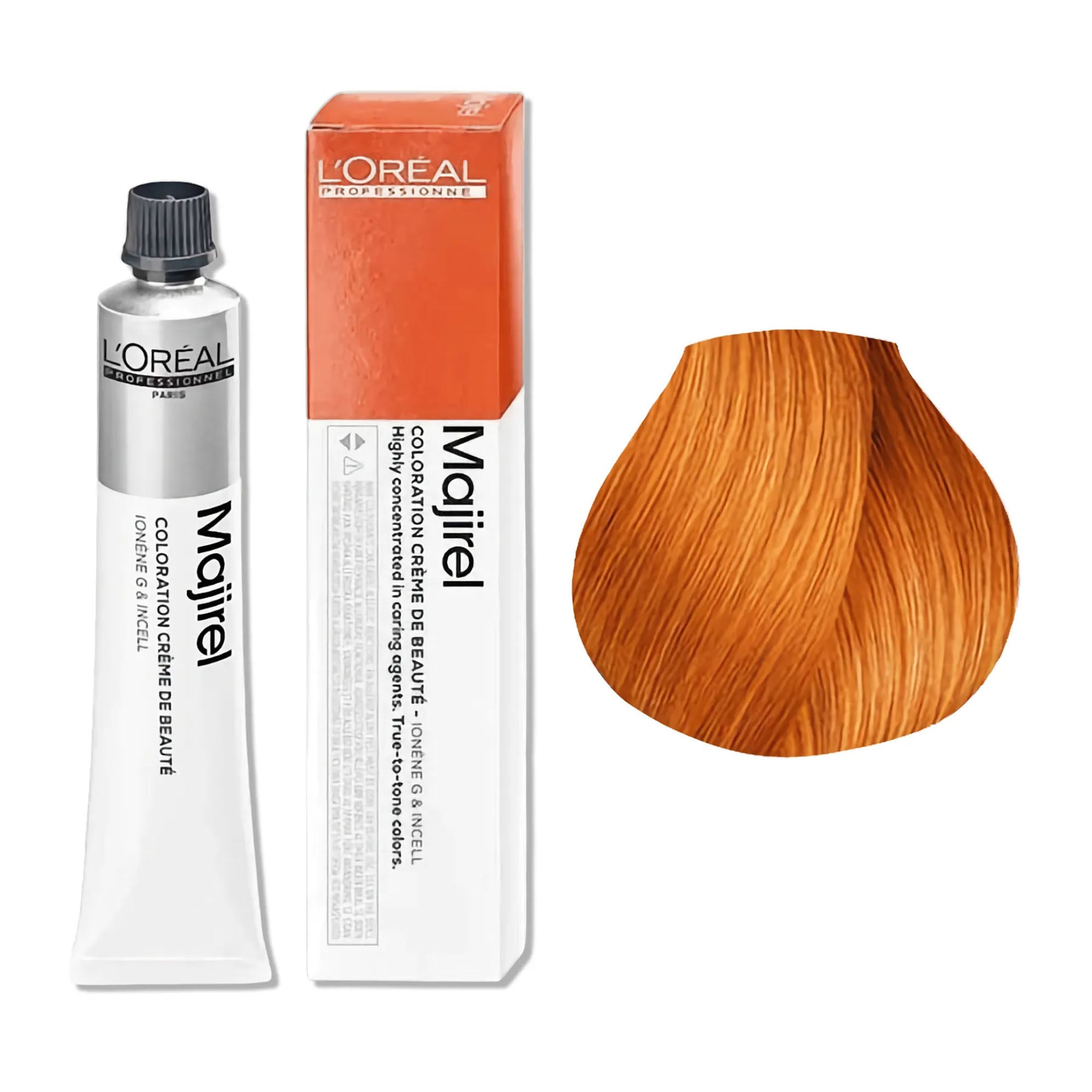 Loreal Professionnel - Majirel Permanent Hair Colour 8.43 Copper Golden Light Blonde 50ml