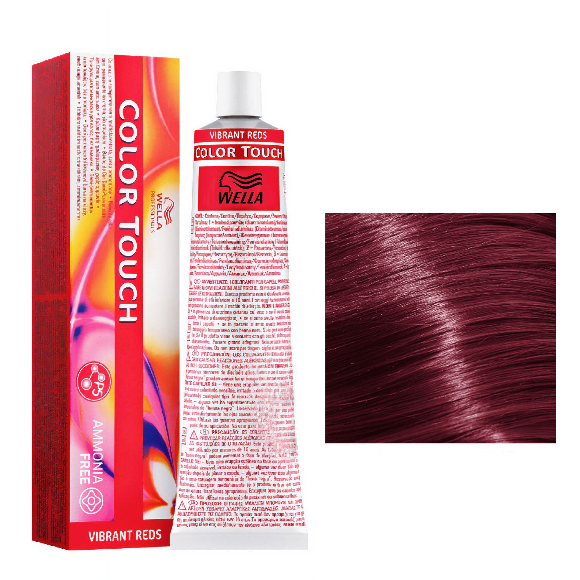 Wella Professionals - Color Touch 66/45 Dark Intensive Red Mahogany Blonde 60ml