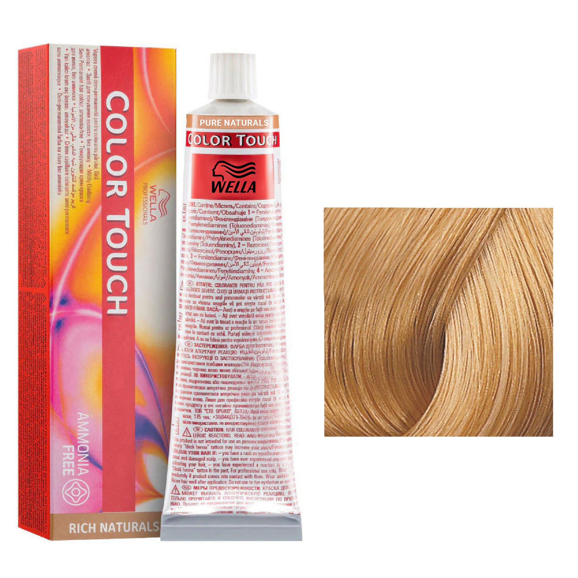 Wella Professionals - Color Touch 9/03 Very Light Natural Gold Blonde 60ml