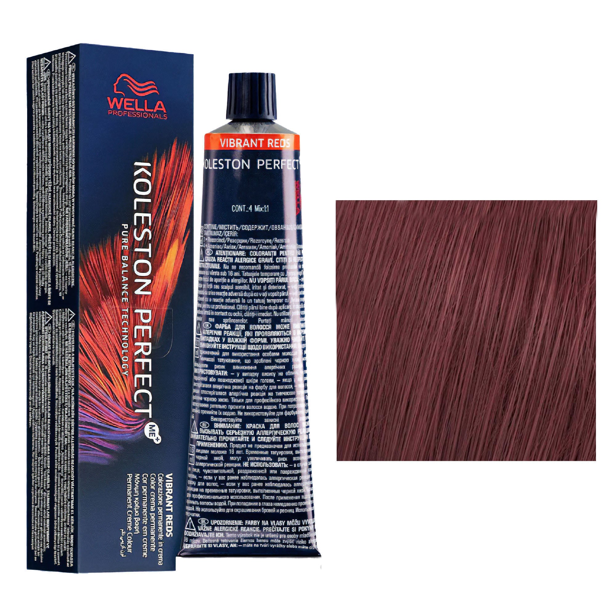 Wella Professionals - Koleston Perfect Me+ 6/41 Dark Blonde Red Ash 60ml