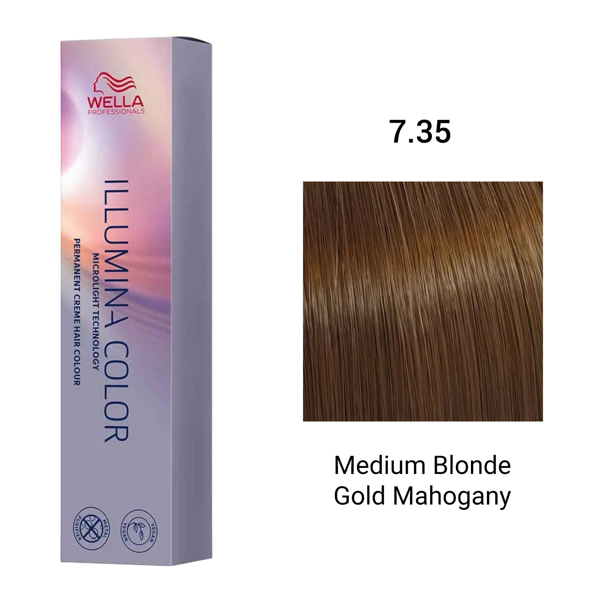 Wella Professionals - Illumina Permanent Creme Hair Colour Warm Series 60ml