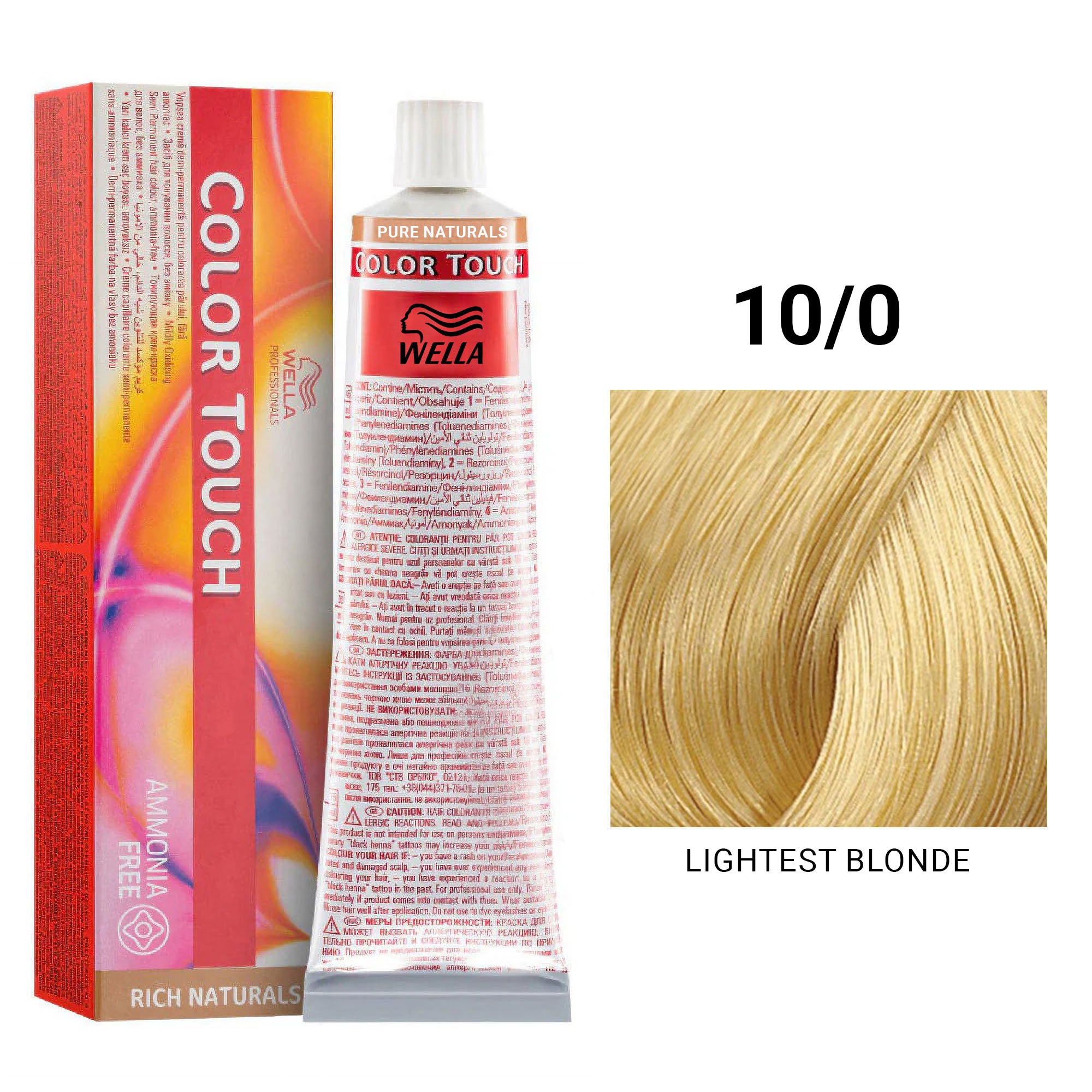 Wella Professionals - Color Touch 10/0 Lightest Blonde 60ml