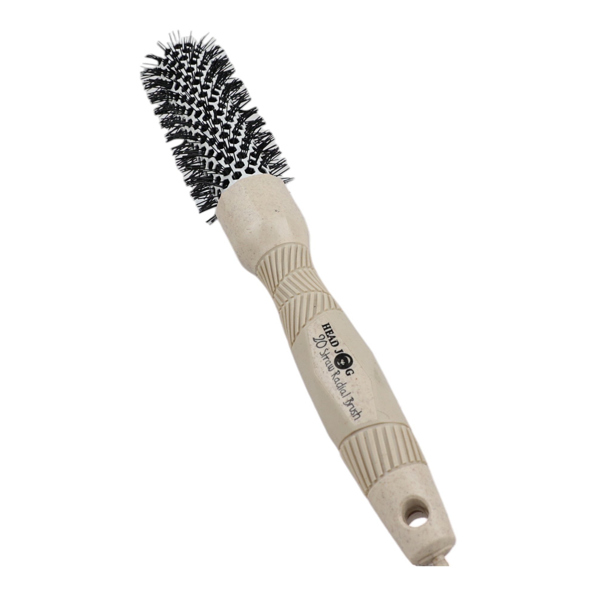 Head Jog - 20 Straw Radial Round Brush 25mm