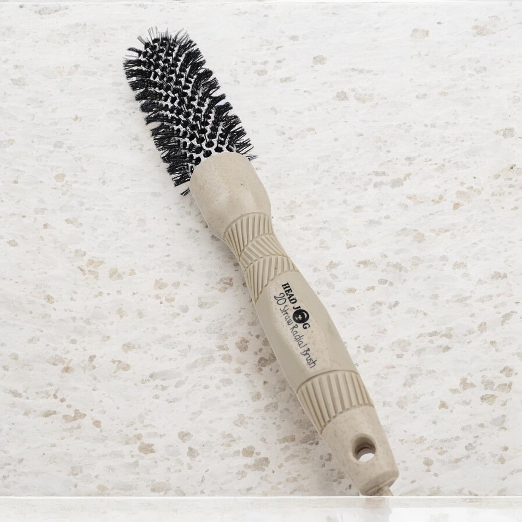 Head Jog - 20 Straw Radial Round Brush 25mm