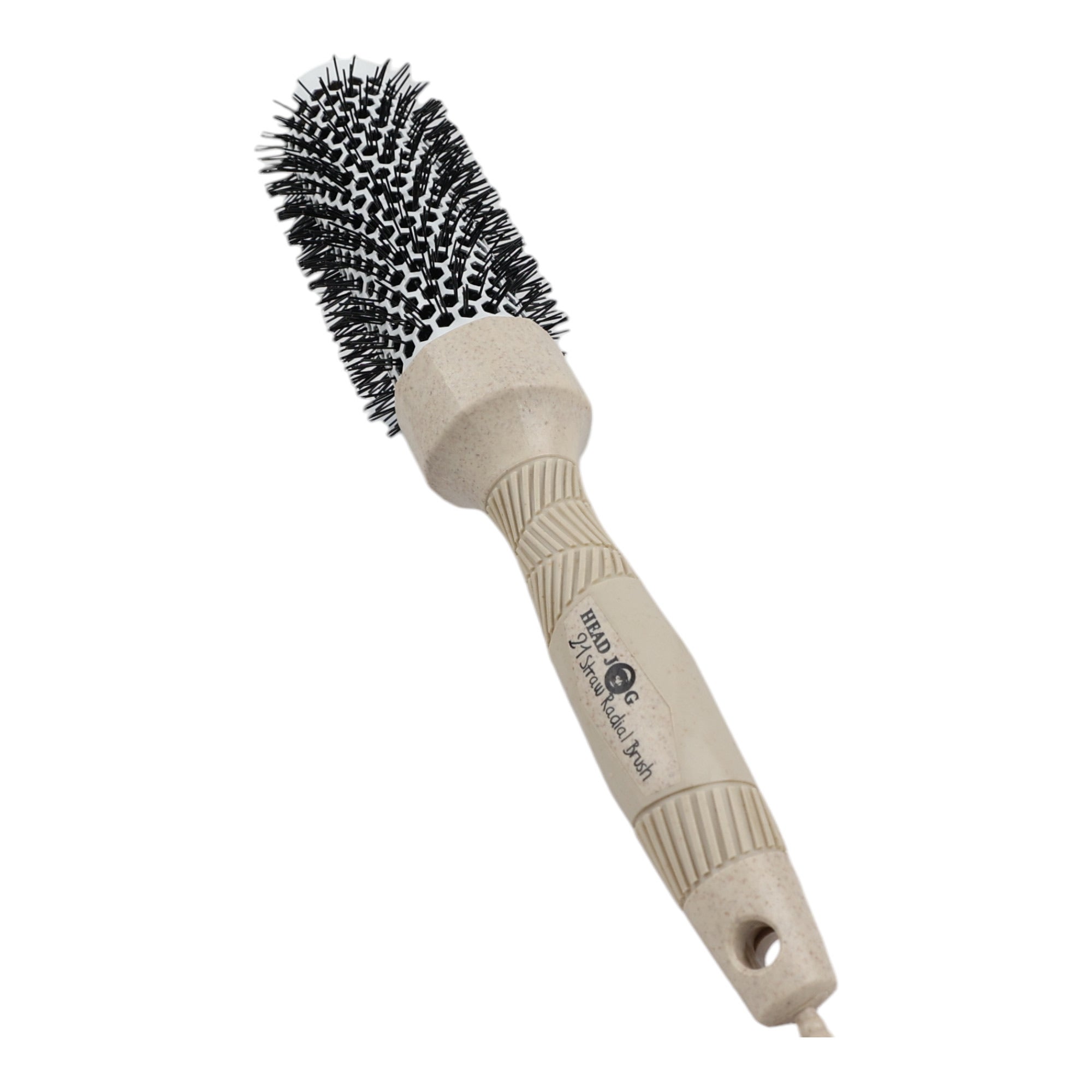 Head Jog - 21 Straw Radial Round Brush 34mm