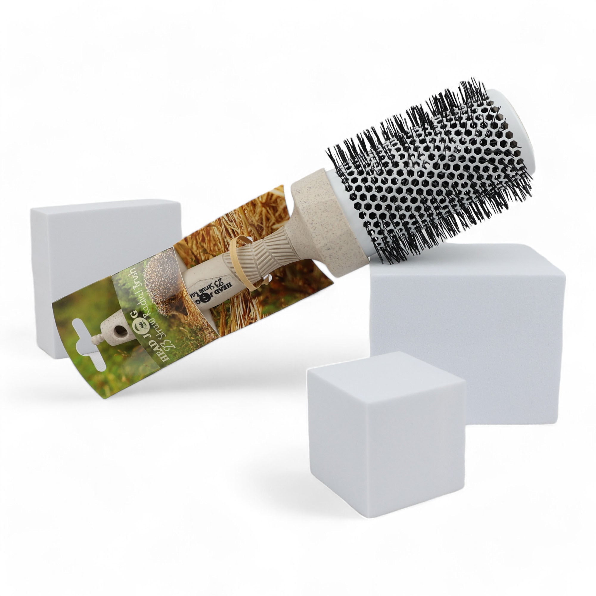 Head Jog - 23 Straw Radial Round Brush 53mm