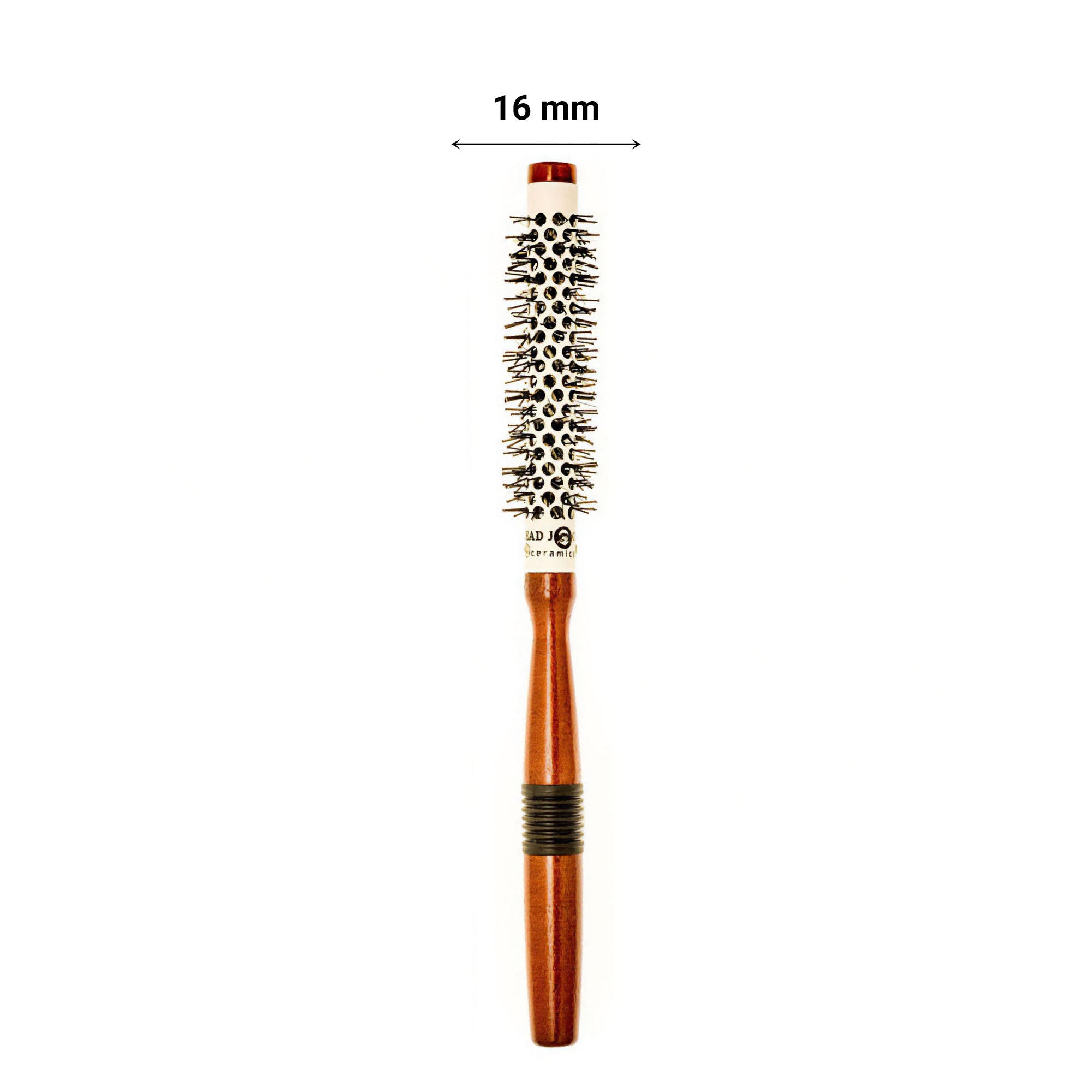 Head Jog - 54 Ceramic Wooden Radial Round Brush 16mm