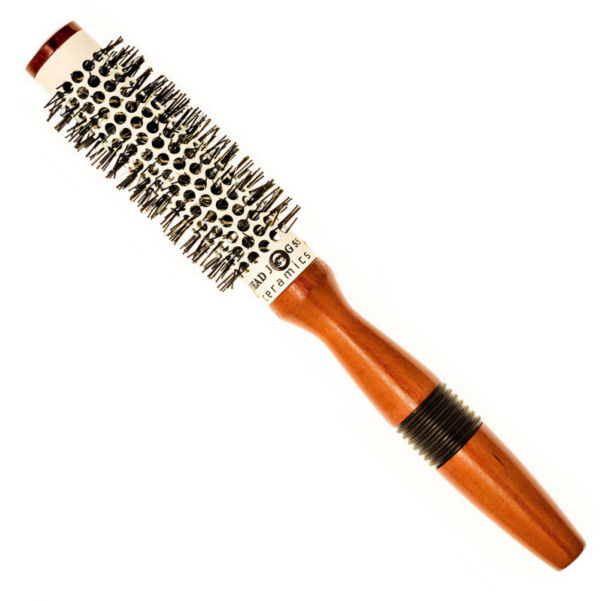 Head Jog - 55 Ceramic Wooden Radial Round Brush 25mm